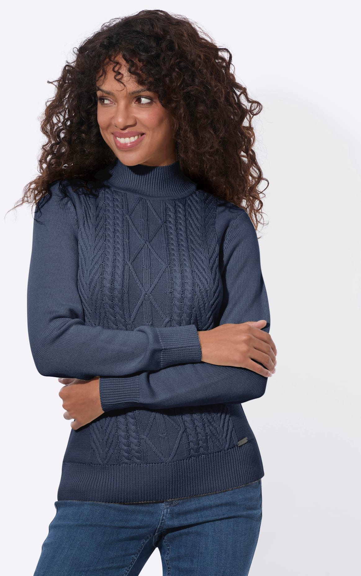 Casual Looks Stehkragenpullover "Pullover"