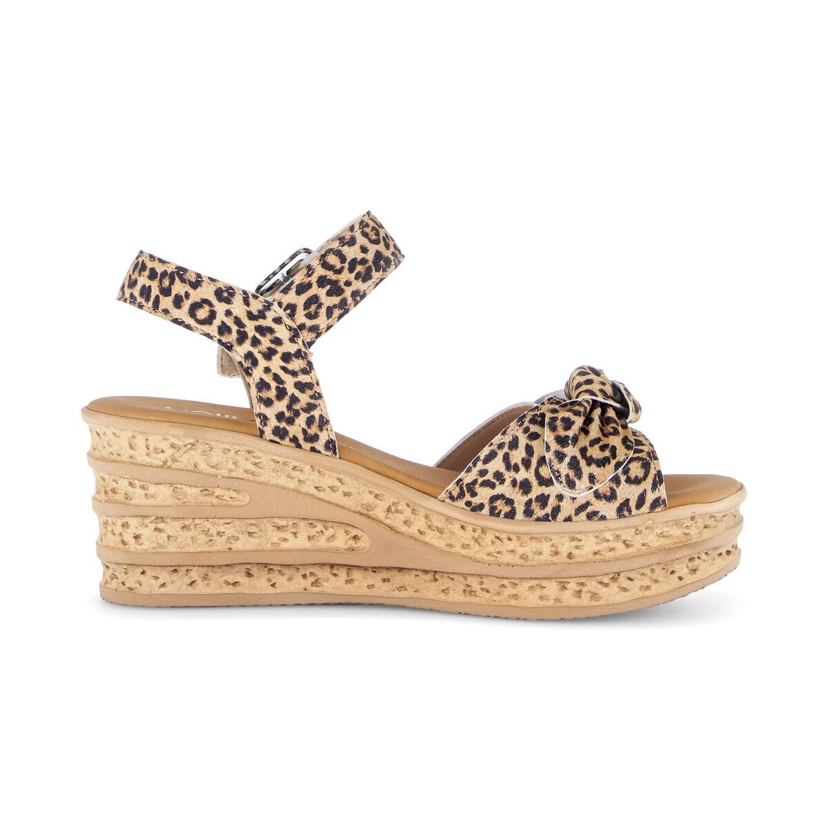 Gabor Damen Keilsandalette Beige Größe 39 2