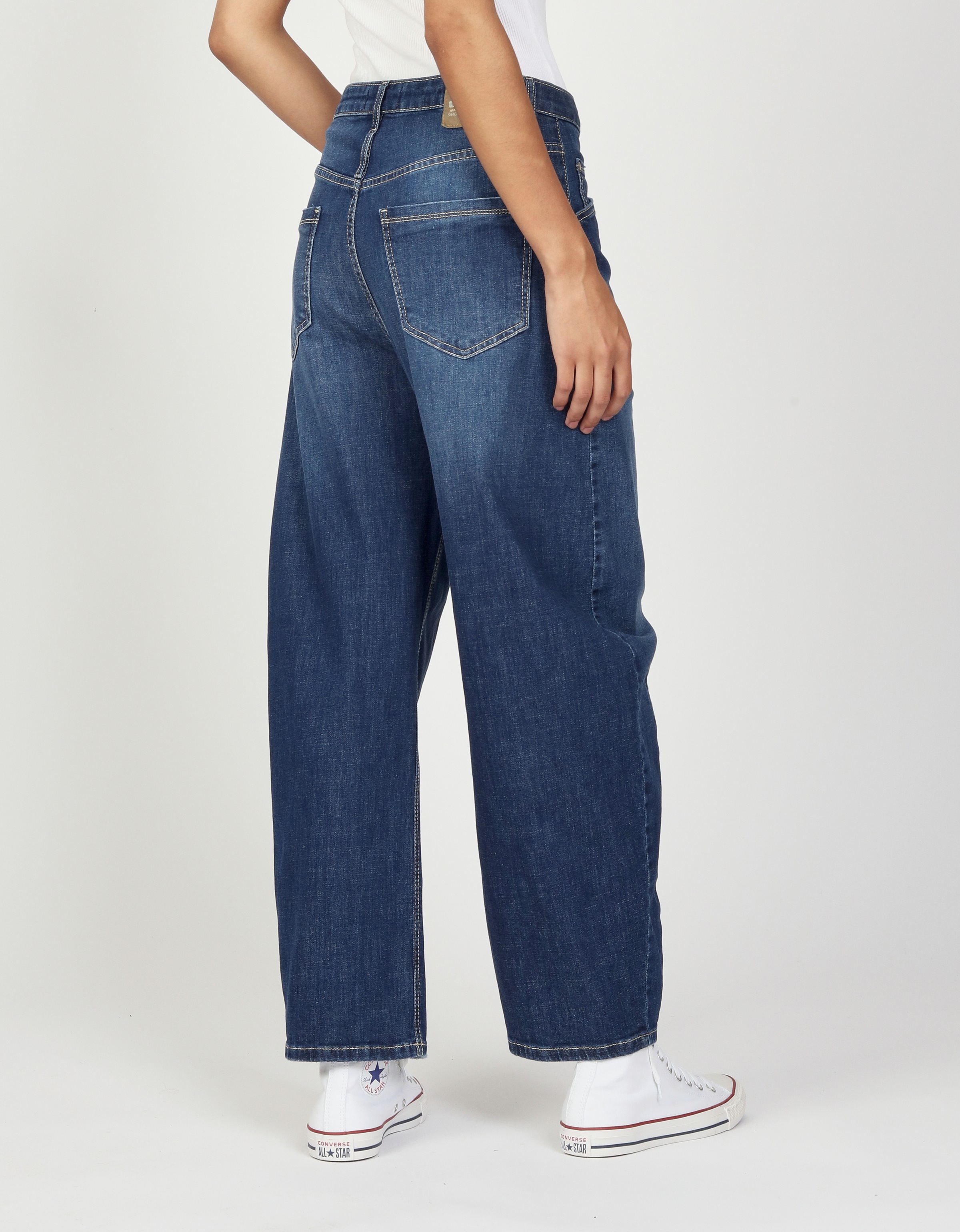 GANG Relax-fit-Jeans "94ODINA" O-Shape mit aufgesetzten Taschen günstig online kaufen