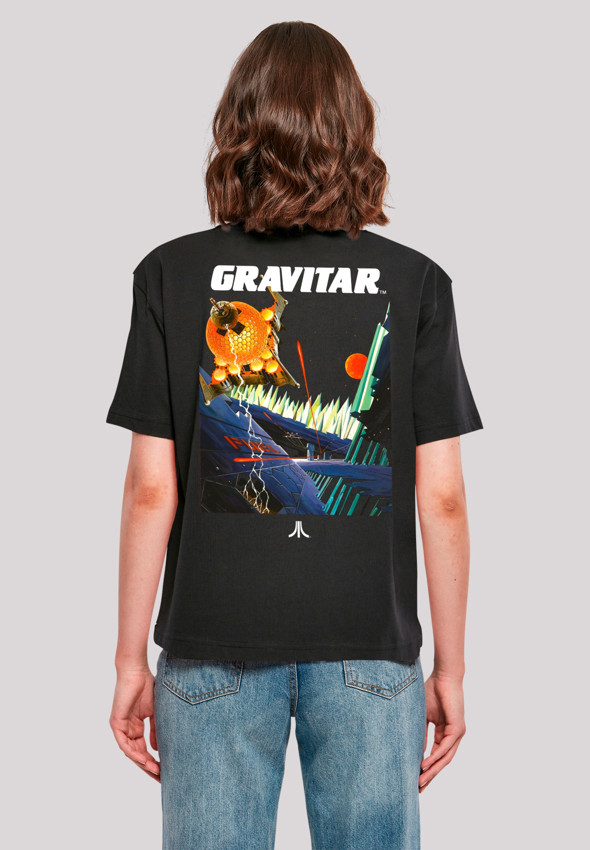 F4NT4STIC T-Shirt »Atari Games Logo Retro Gaming«, Premium Qualität