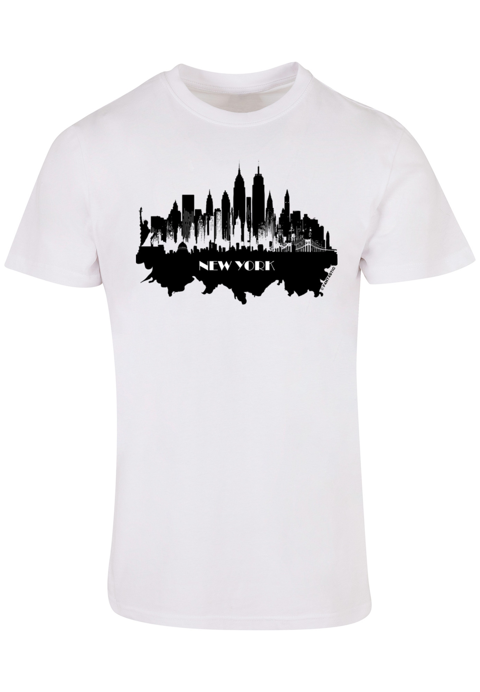 F4NT4STIC T-Shirt »Cities Collection - New York skyline« Print