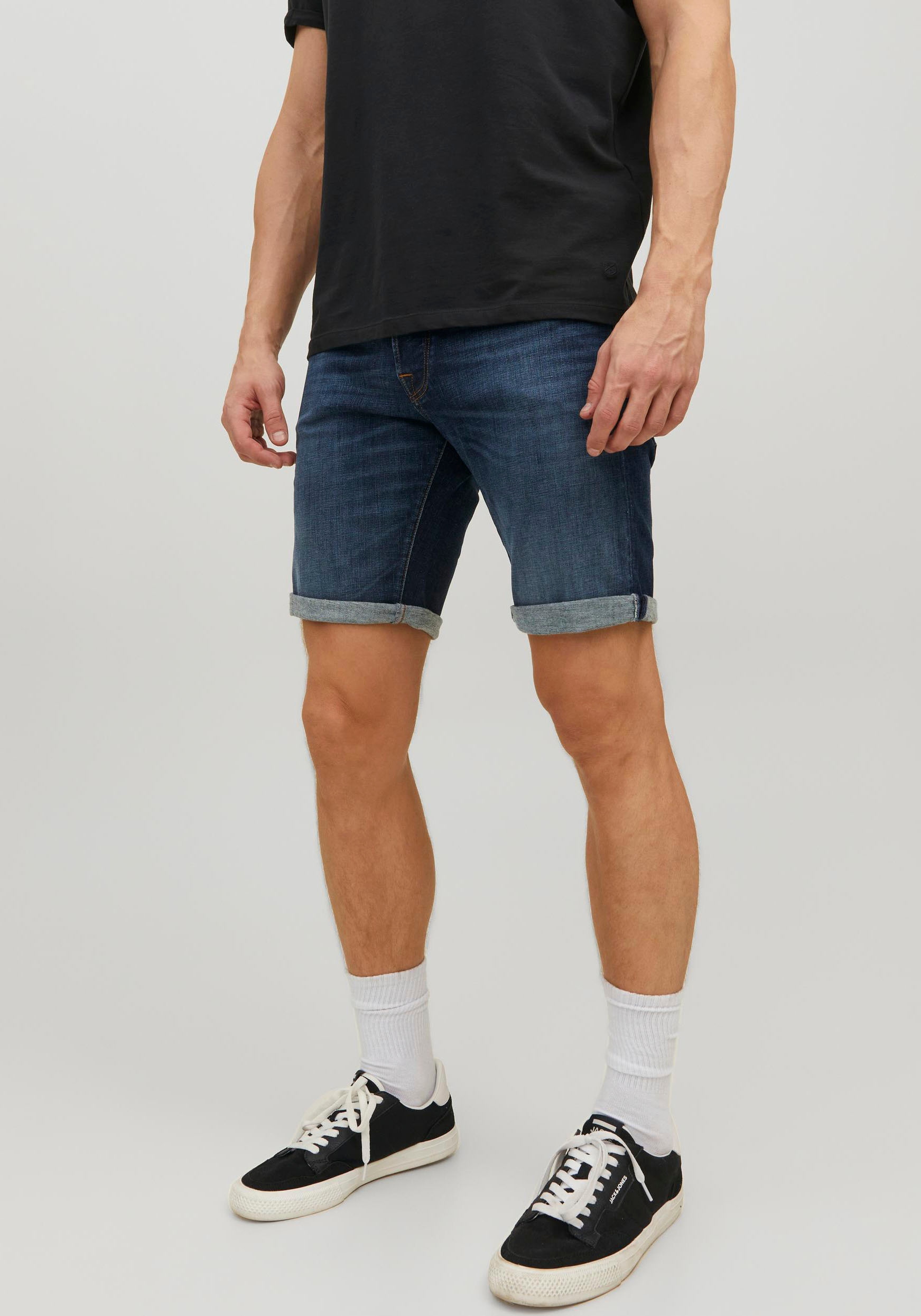 Jack & Jones Jeansshorts »JJIRICK JJICON SHORTS JJ 032 50SPS SN«