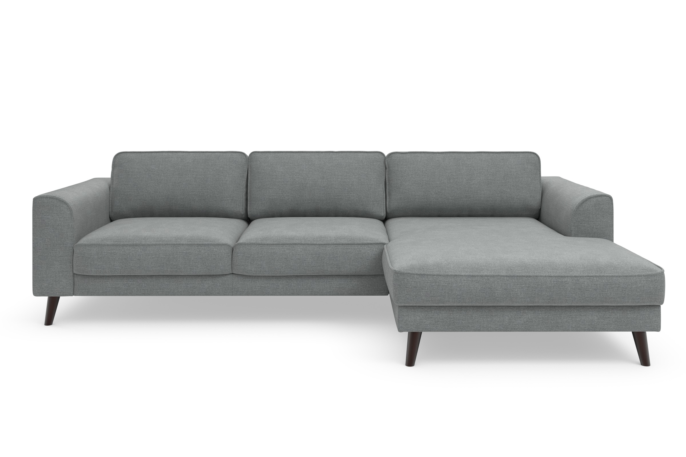 TRENDMANUFAKTUR Ecksofa »Lumber Jack, elegantes Designsofa, zeitlos modern, hoher Sitzkomfort«, wahlweise mit Bettfunktion u. Bettkasten, L-Form
