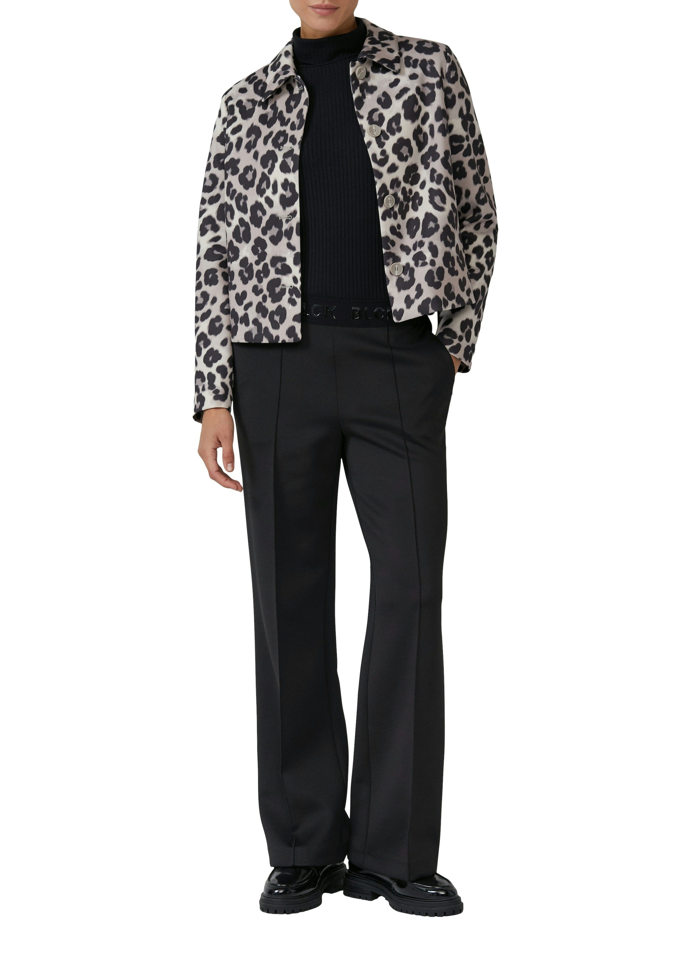 s.Oliver BLACK LABEL Hemdjacke mit Hemdkragen