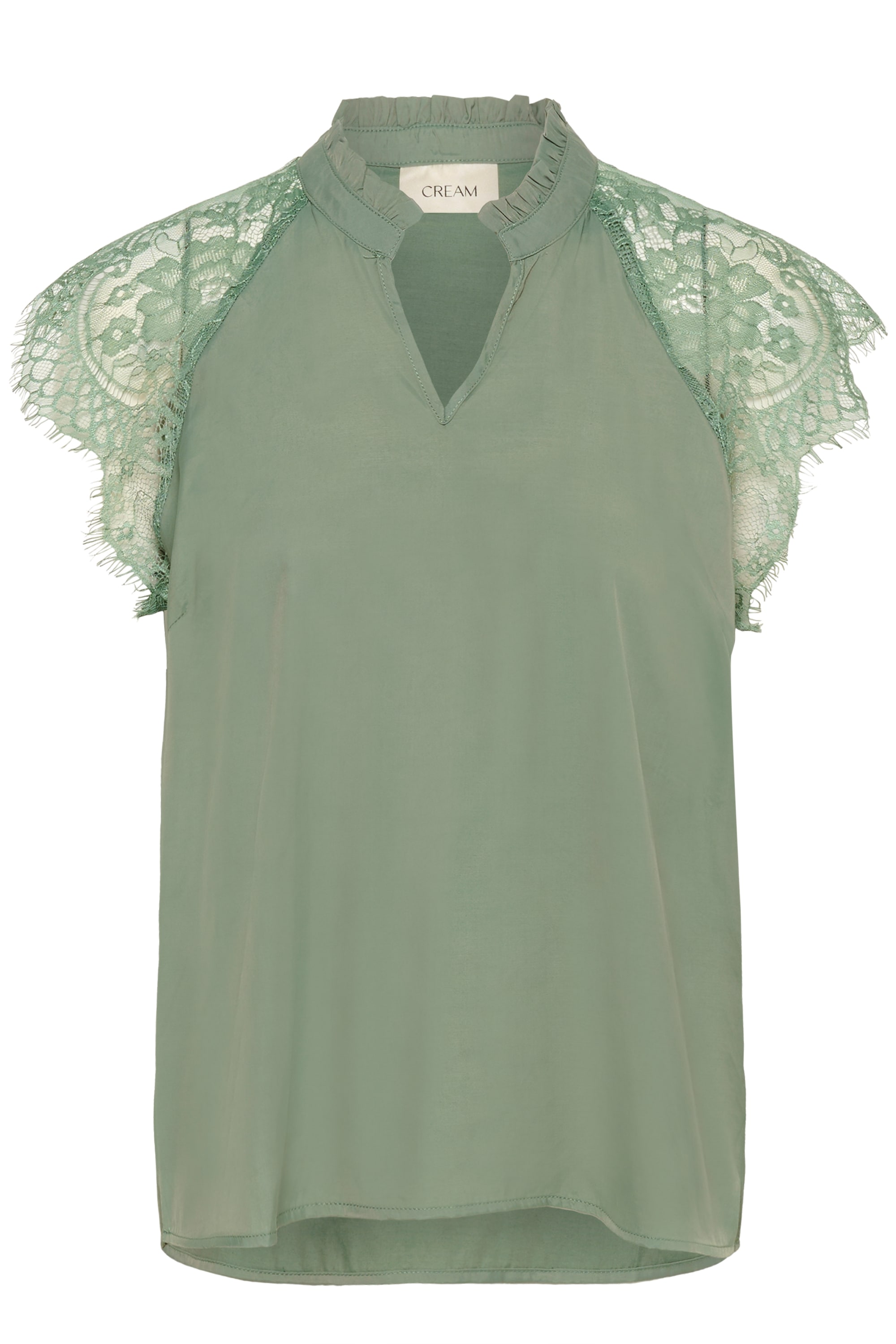 Cream Kurzarmbluse "Damen Bluse kurzarm CRNola"