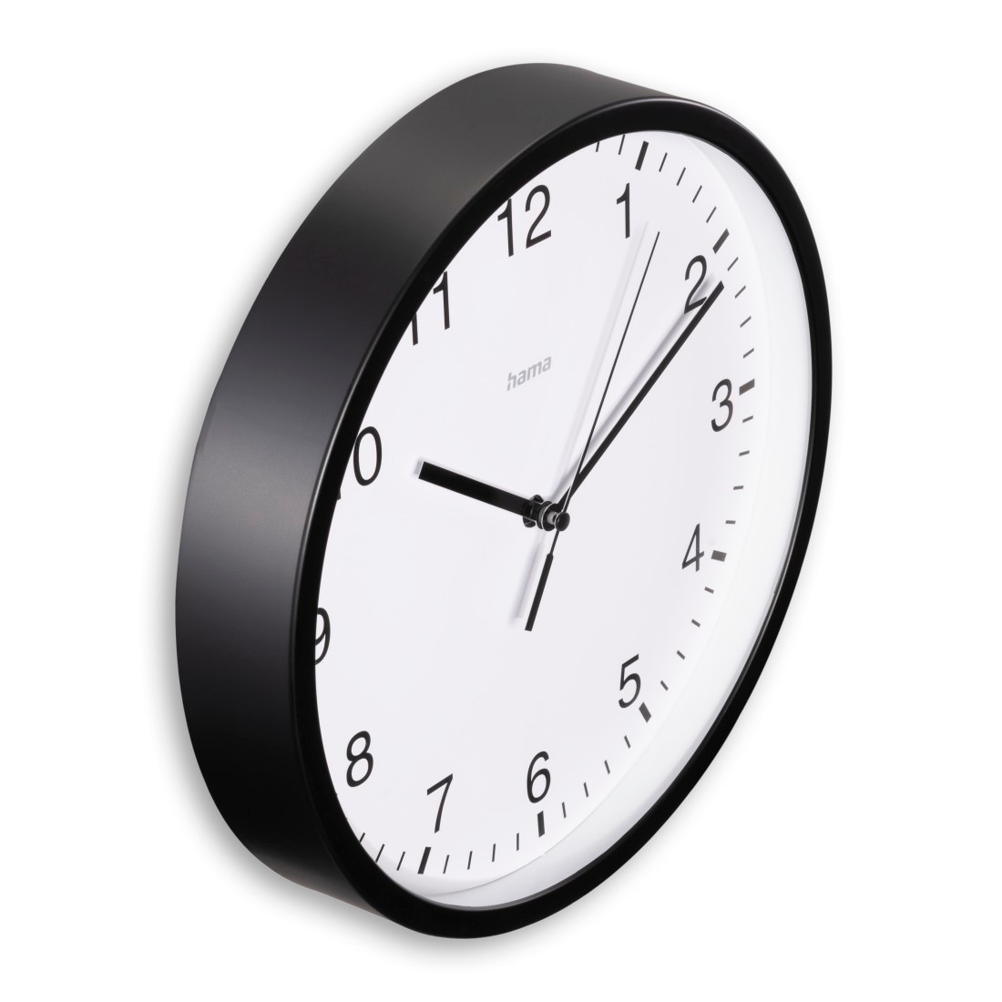 Hama Wanduhr »Wanduhr "Elba", Ø 25 cm, ohne Ticken«, geräuscharm
