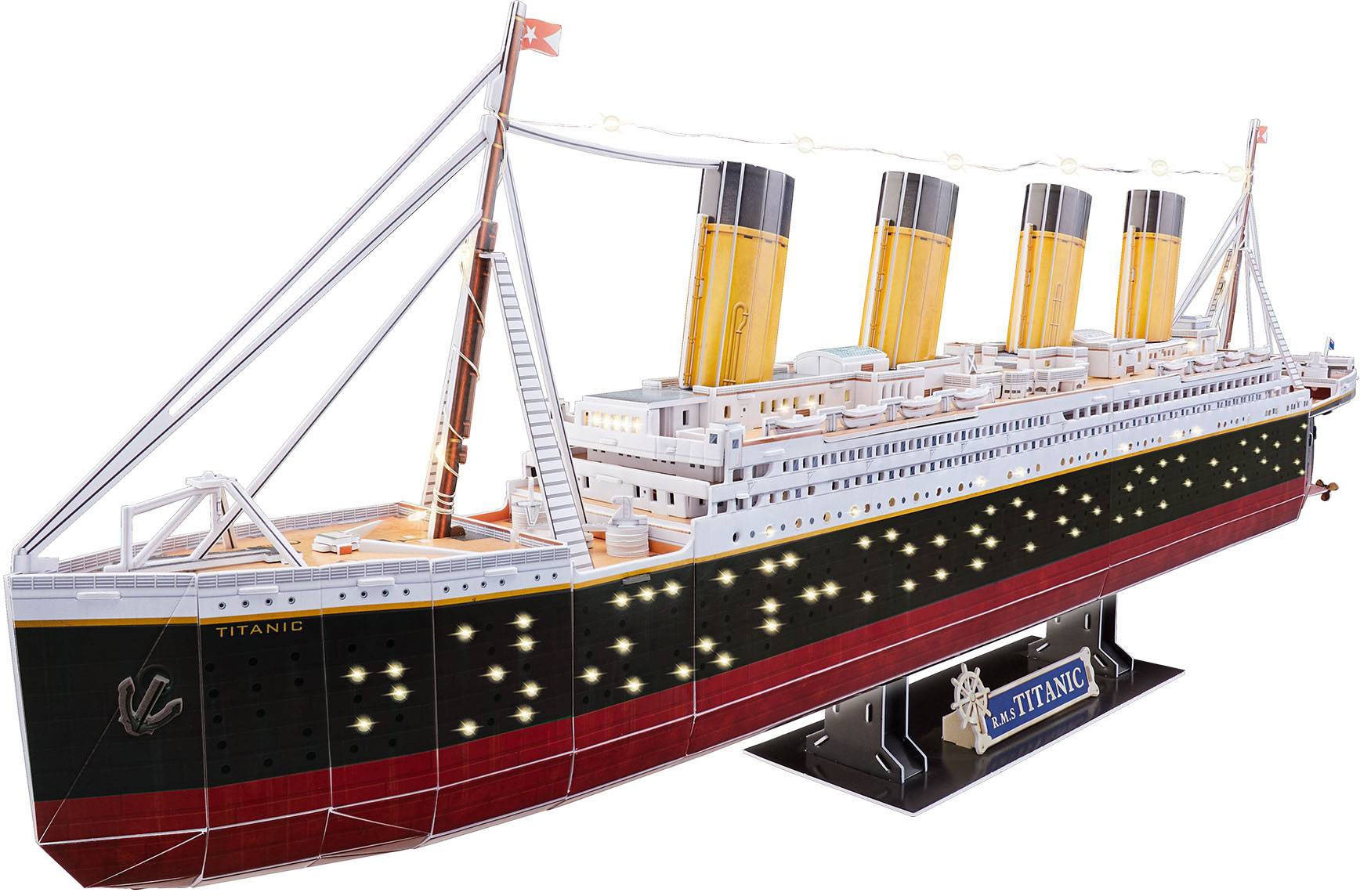 Revell® 3D-Puzzle »RMS Titanic LED«