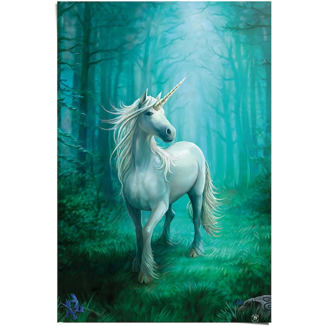 »Einhorn | Magisch«, Stokes kaufen BAUR Wald St.) Anne - - Reinders! Poster (1