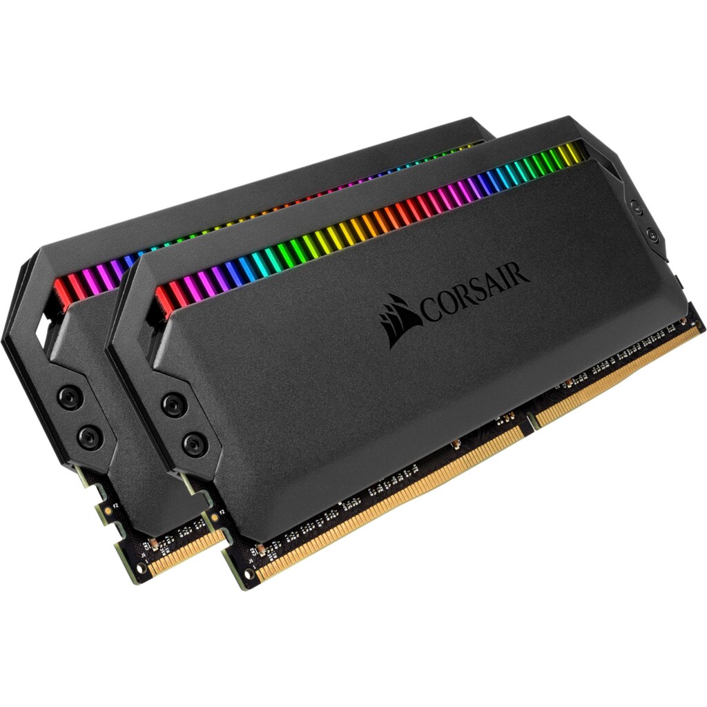 Corsair PC-Arbeitsspeicher »DOMINATOR RGB 32 GB (2 x 16 GB) DDR4 DRAM 3.200 MHz C16«