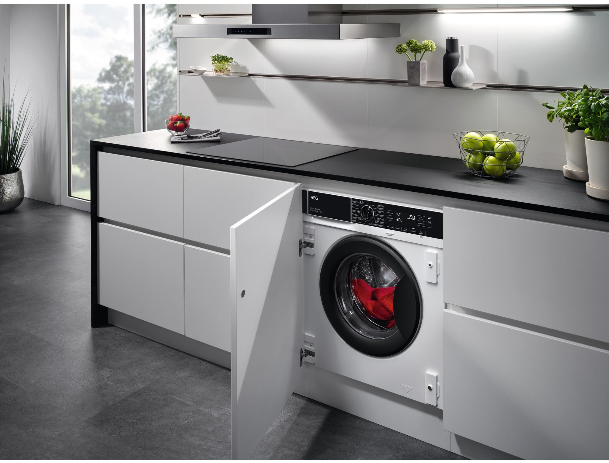 AEG Einbauwaschtrockner »LWR8WI7680«, 8000