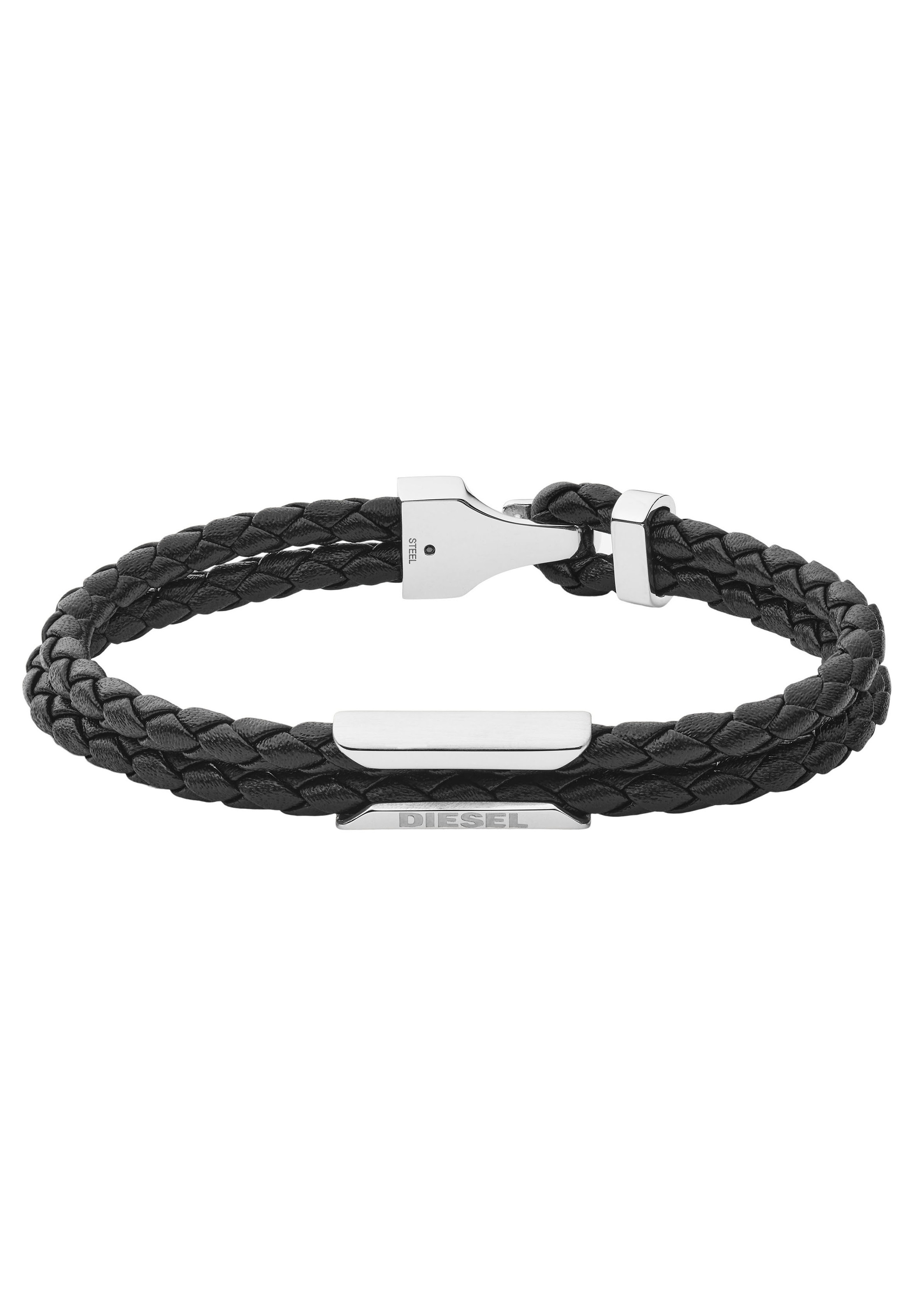 Diesel Armband »Schmuck Edelstahl Armschmuck Lederarmband«