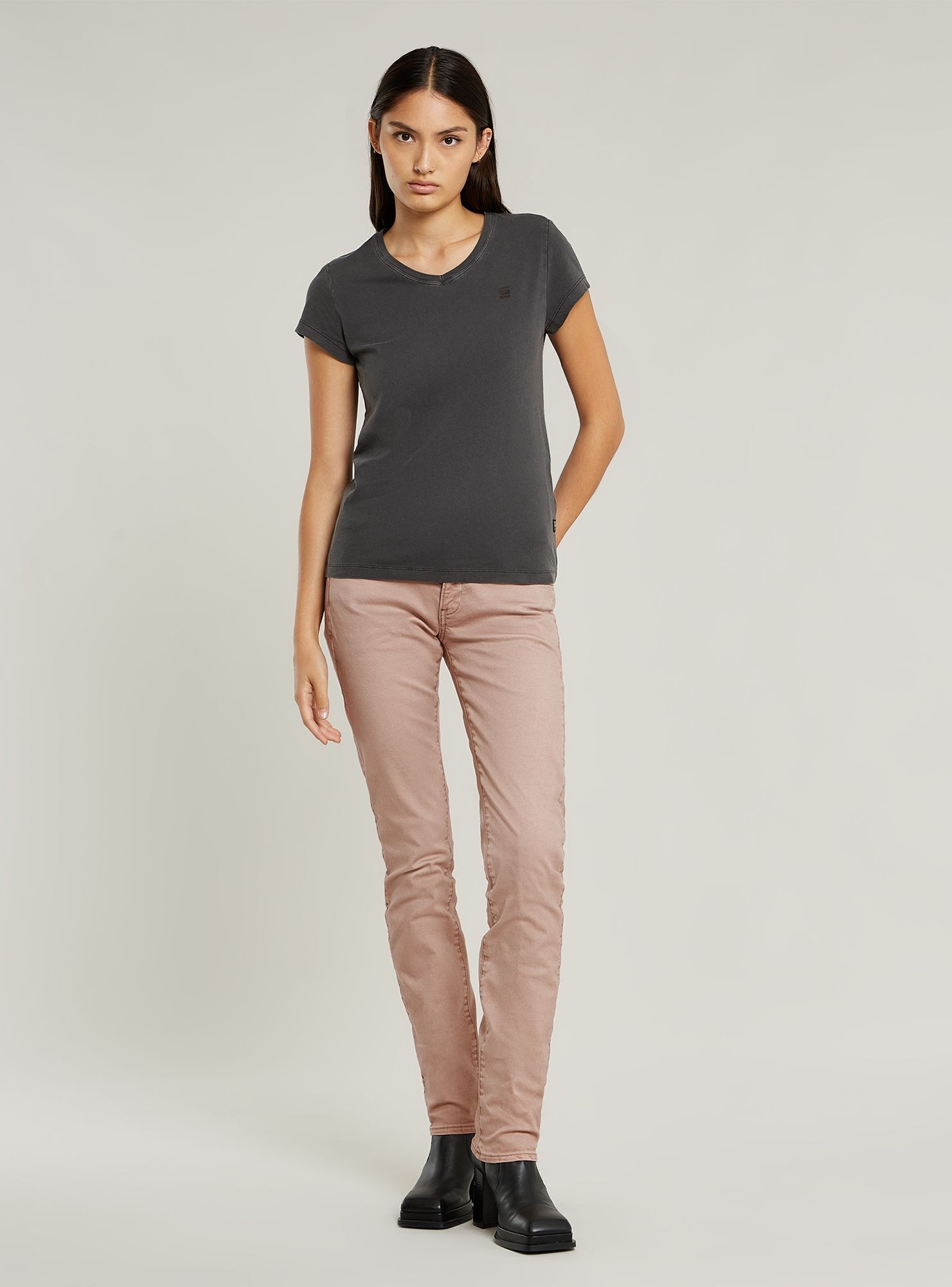 G-STAR T-Shirt »Overdyed Eyben Slim V T-Shirt 2.0«