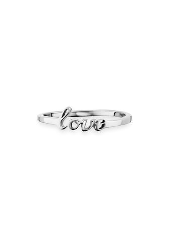 CAÏ Fingerring »925/- Sterling Silber rhodiniert Love«, Ring kaufen