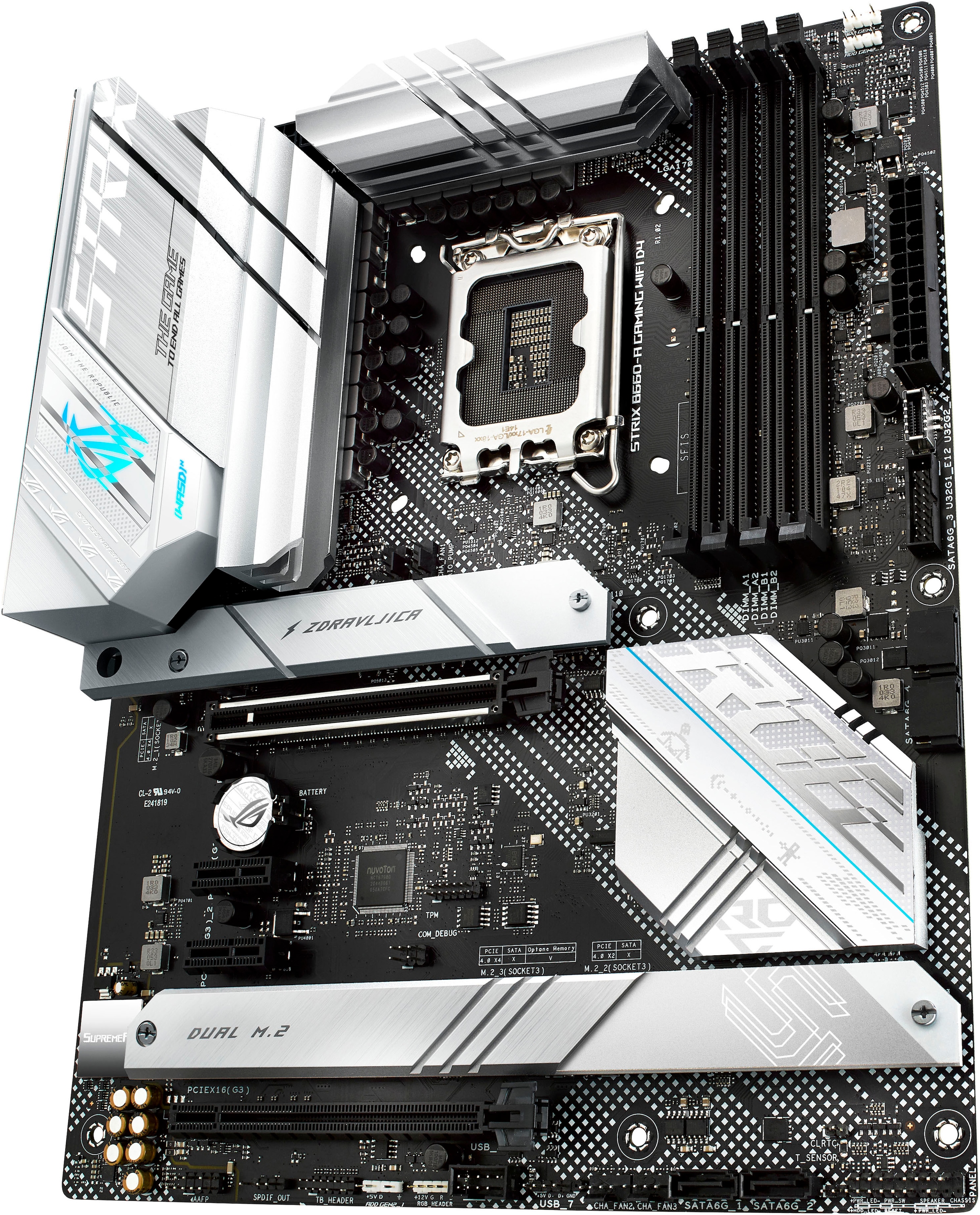 Asus Mainboard »ROG STRIX B660-A GAMING WIFI D4«