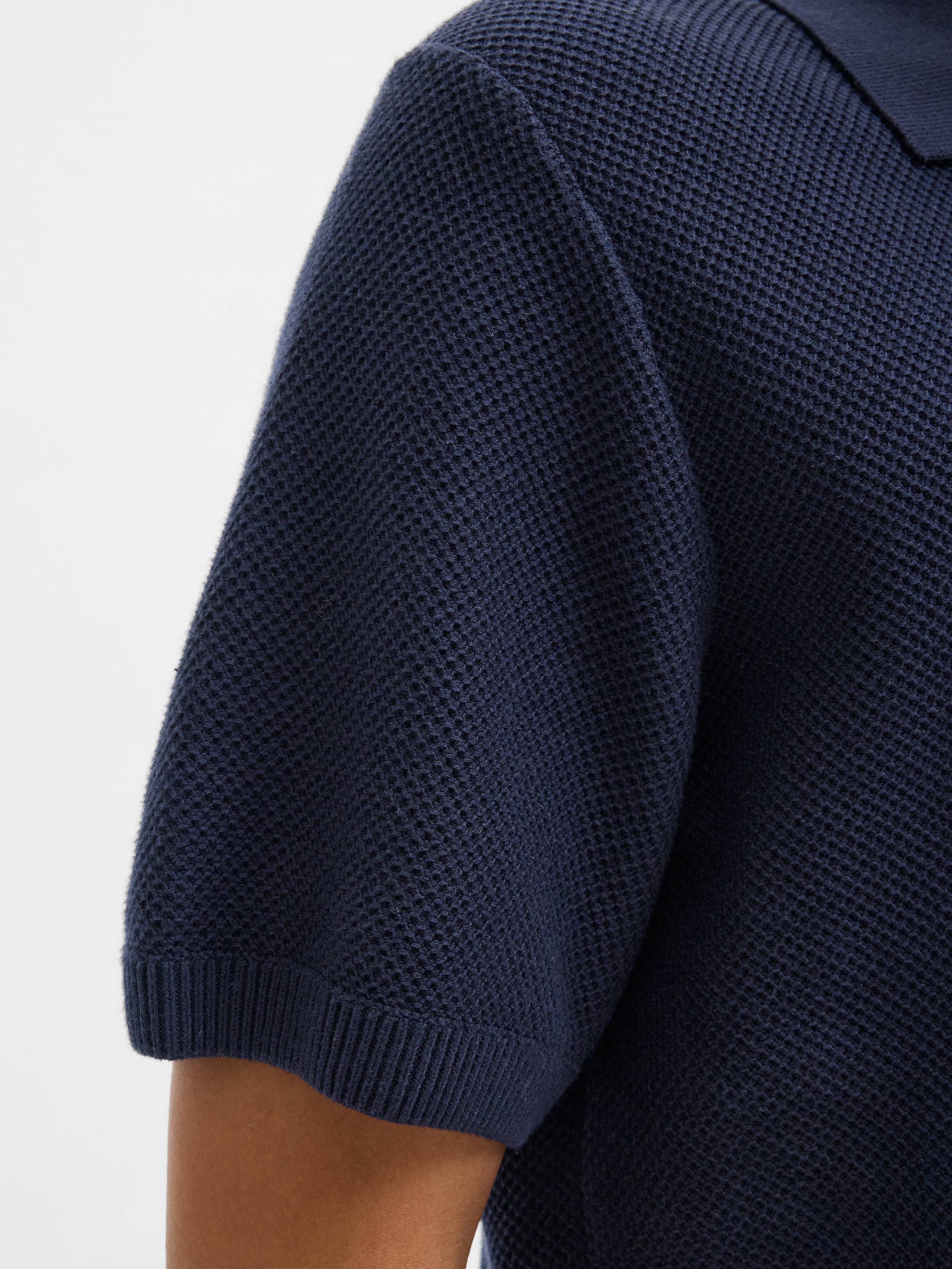 Jack & Jones Rundhalspullover »JPRCCEASTON KNIT SPLIT NECK SS SN«
