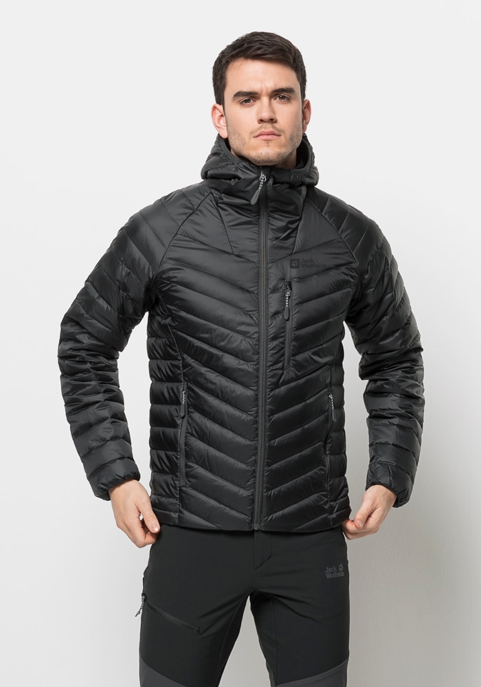 Jack Wolfskin Daunenjacke "PASSAMANI DOWN HOODY M", mit Kapuze