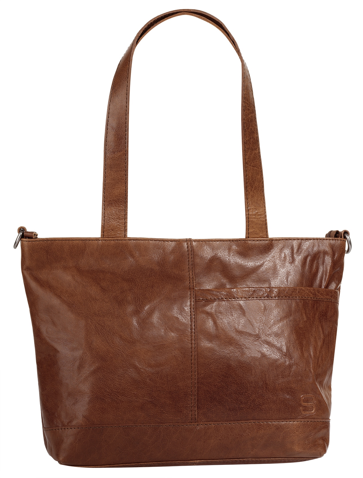 Spikes & Sparrow Shopper, echt Leder