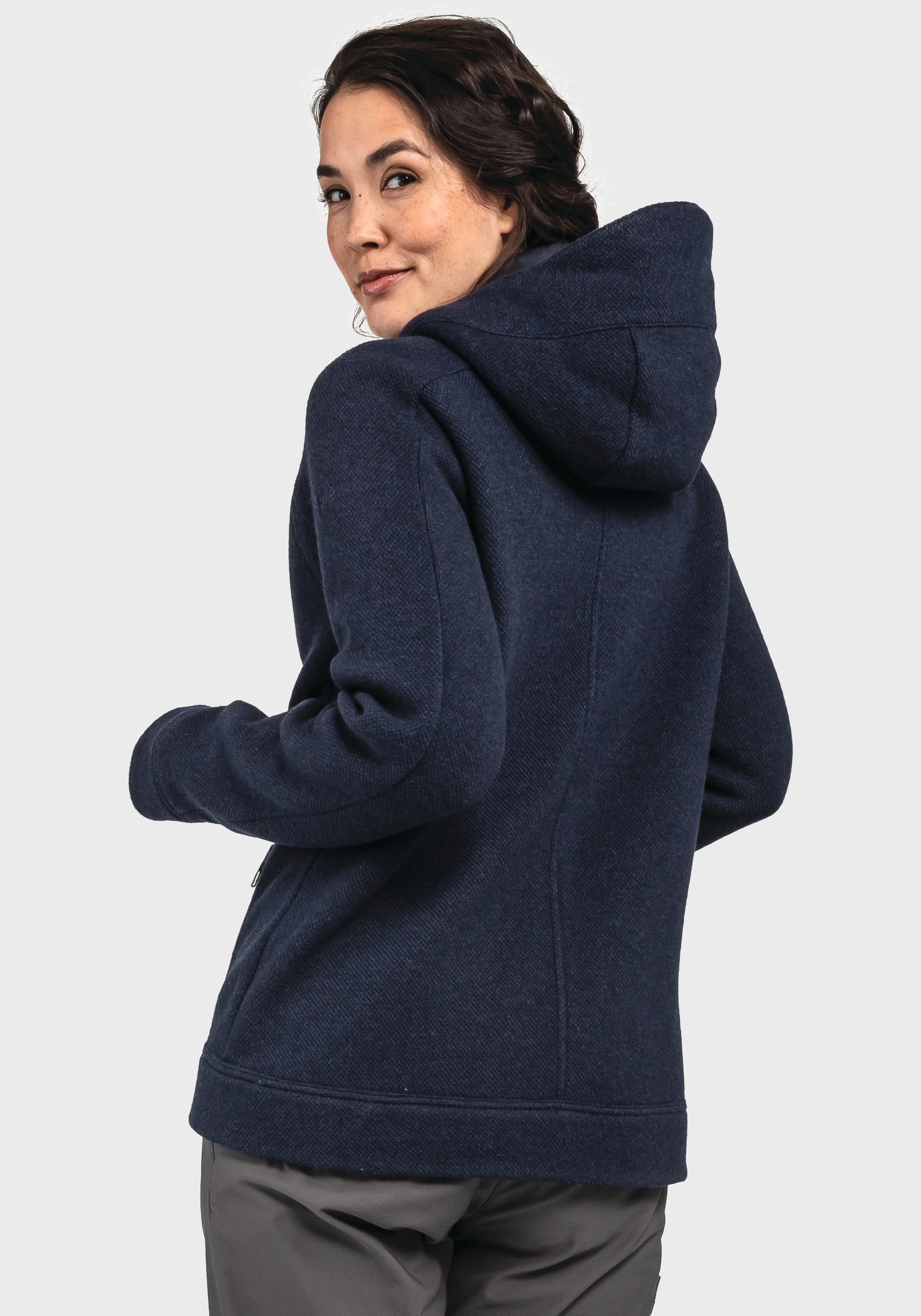 Schöffel Fleecejacke »Fleece Hoody Lakefield L«, mit Kapuze