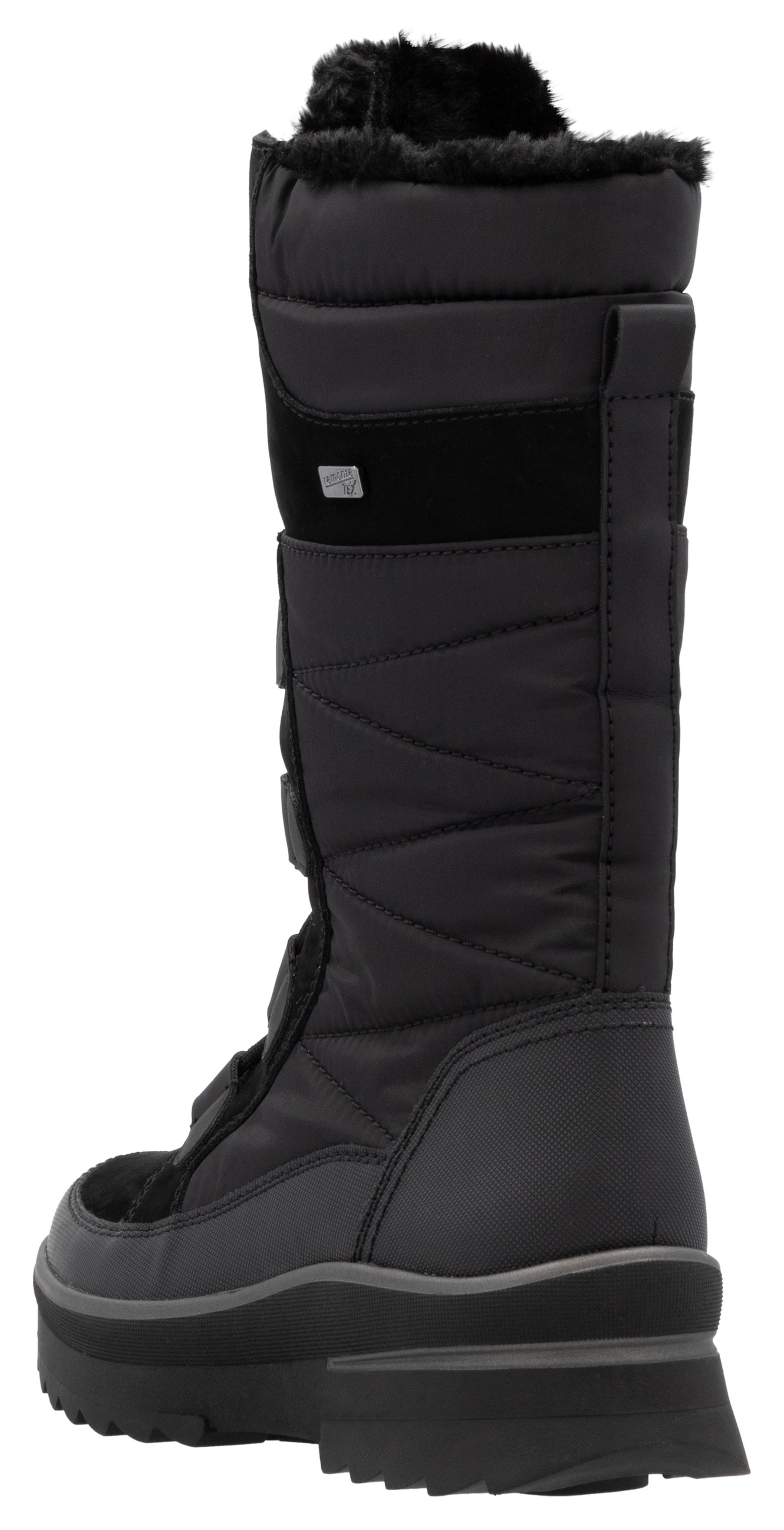 Remonte Winterstiefel, Keilabsatz, Schnürstiefel, Outdoorstiefel mit Innenreißverschluss