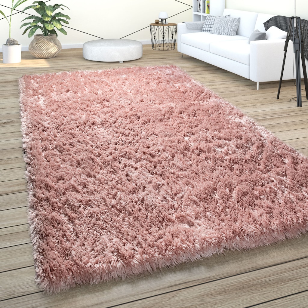 Paco Home Hochflor-Teppich »Akumal 930«, rechteckig