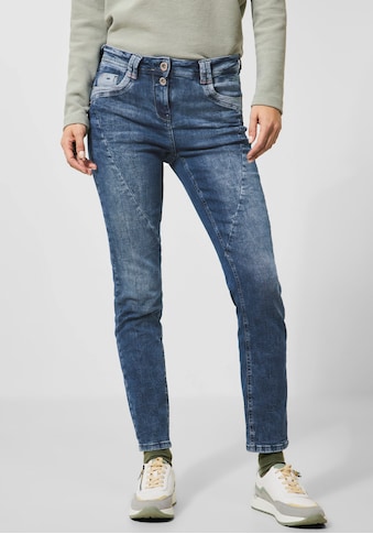 Cecil 5-Pocket-Jeans »Style Toronto«, mit Kontrastnähten an den Gürtelschlaufen kaufen