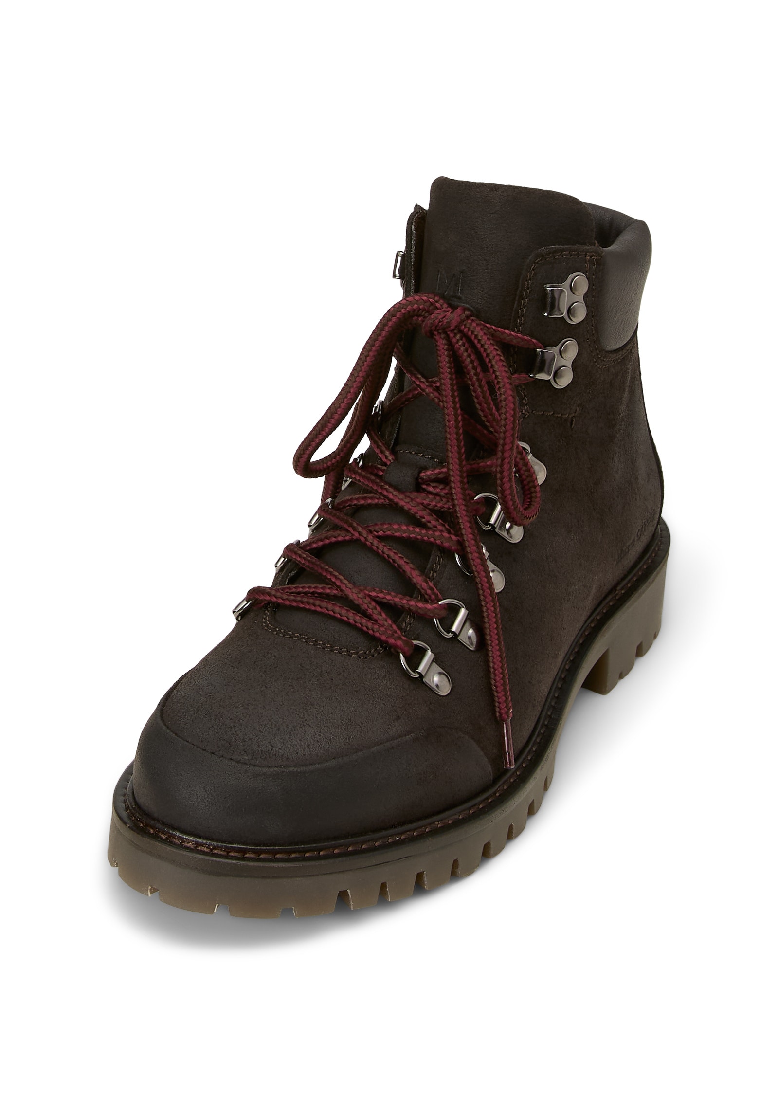 Marc OPolo Stiefelette "aus gewachstem Veloursleder"