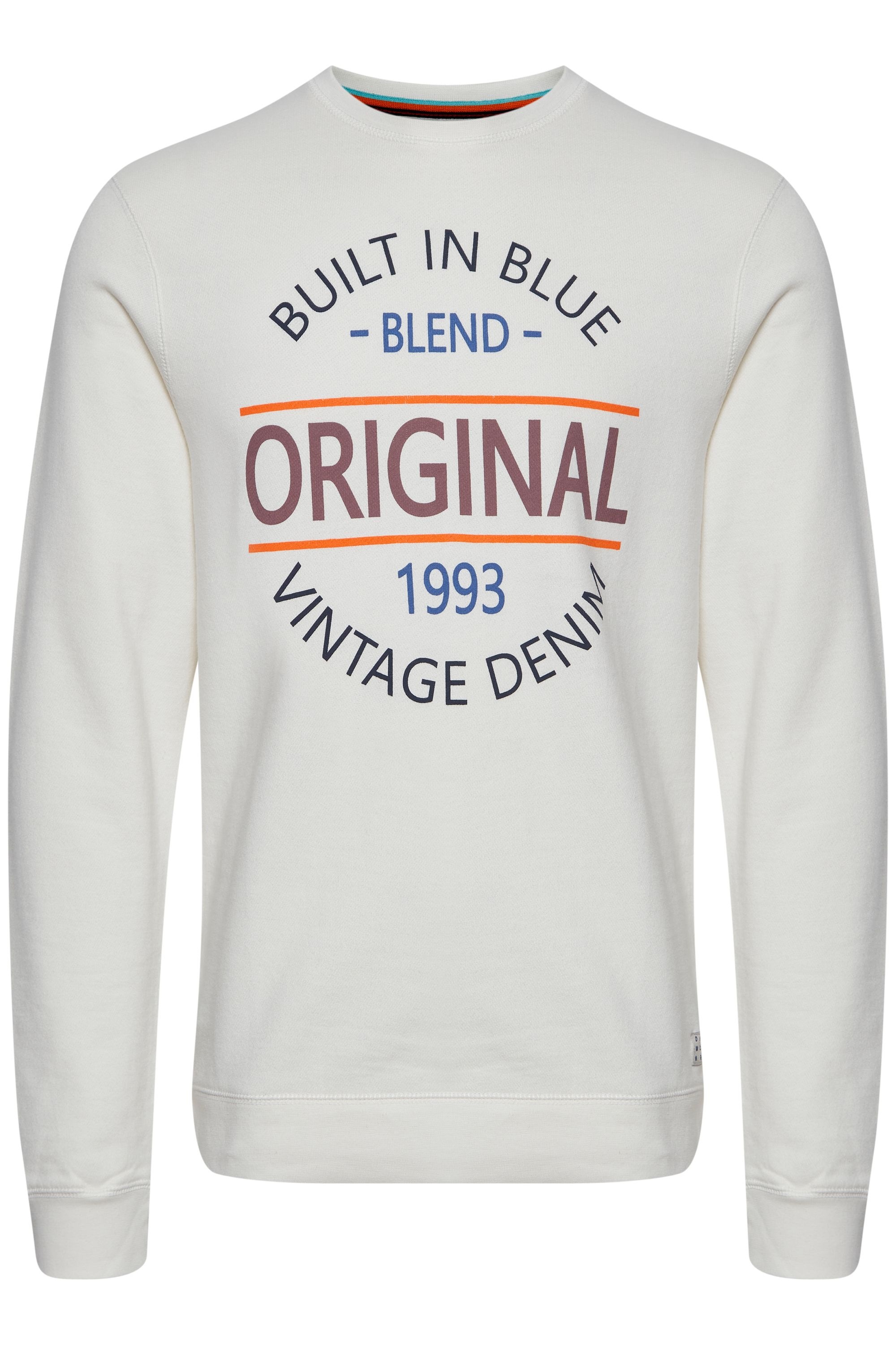 Blend Rundhalspullover "BHSweatshirt" Klassisches Sweatshirt mit Rundhalsau günstig online kaufen