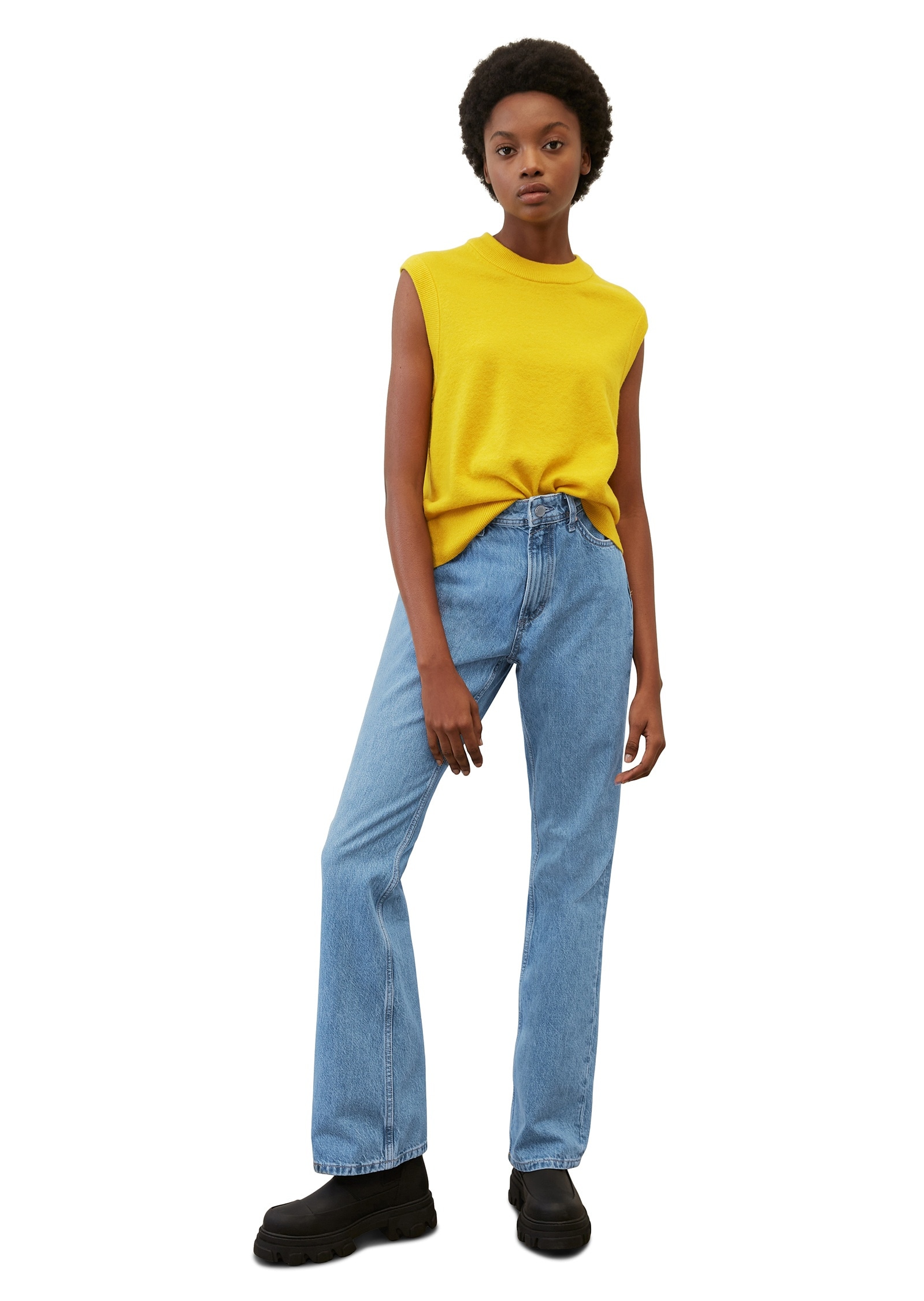 Marc O'Polo DENIM Pullunder »aus softem Schurwolle-Mix«