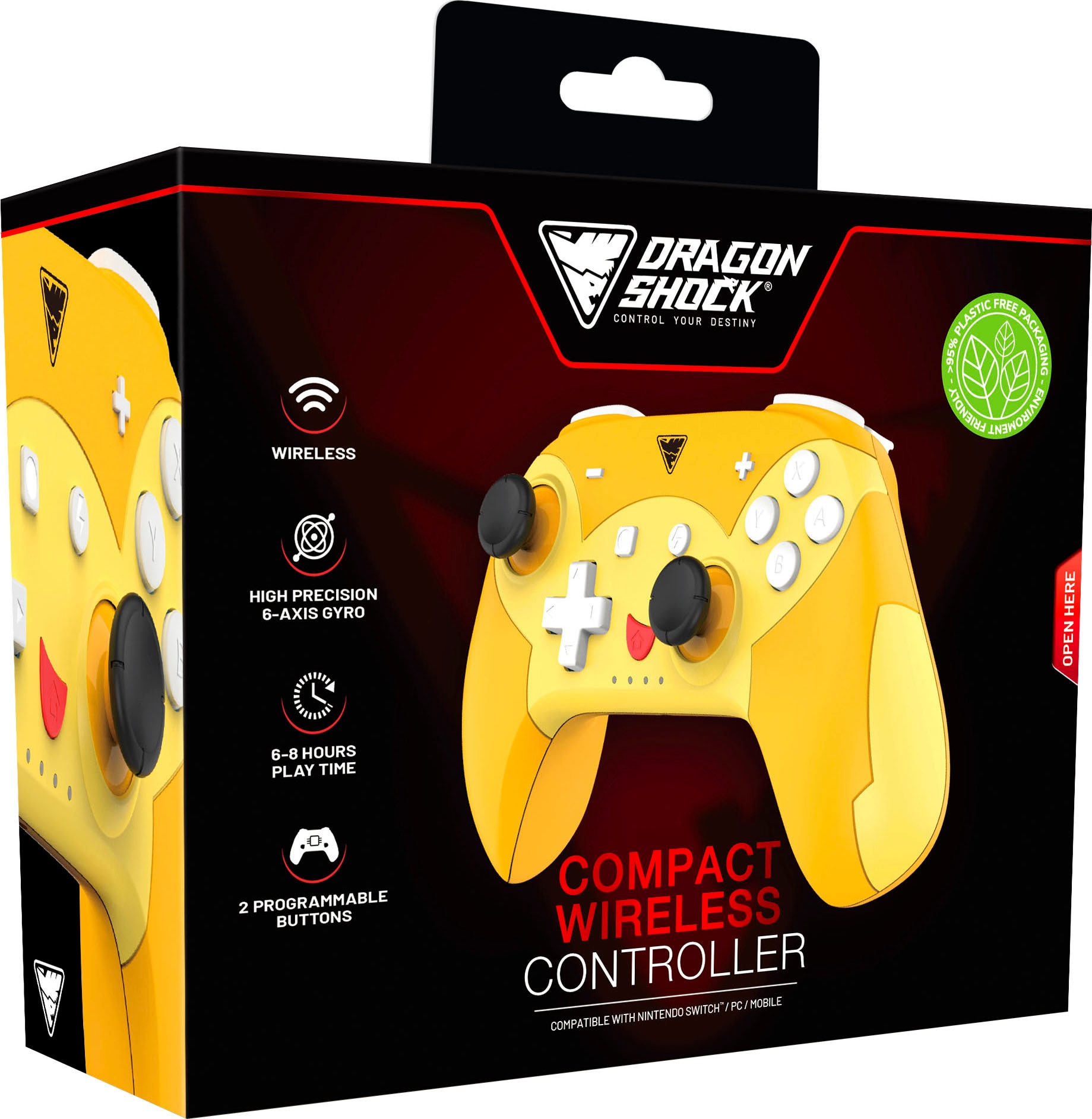 DRAGONSHOCK Controller »Poptop Wireless für Nintendo Switch«