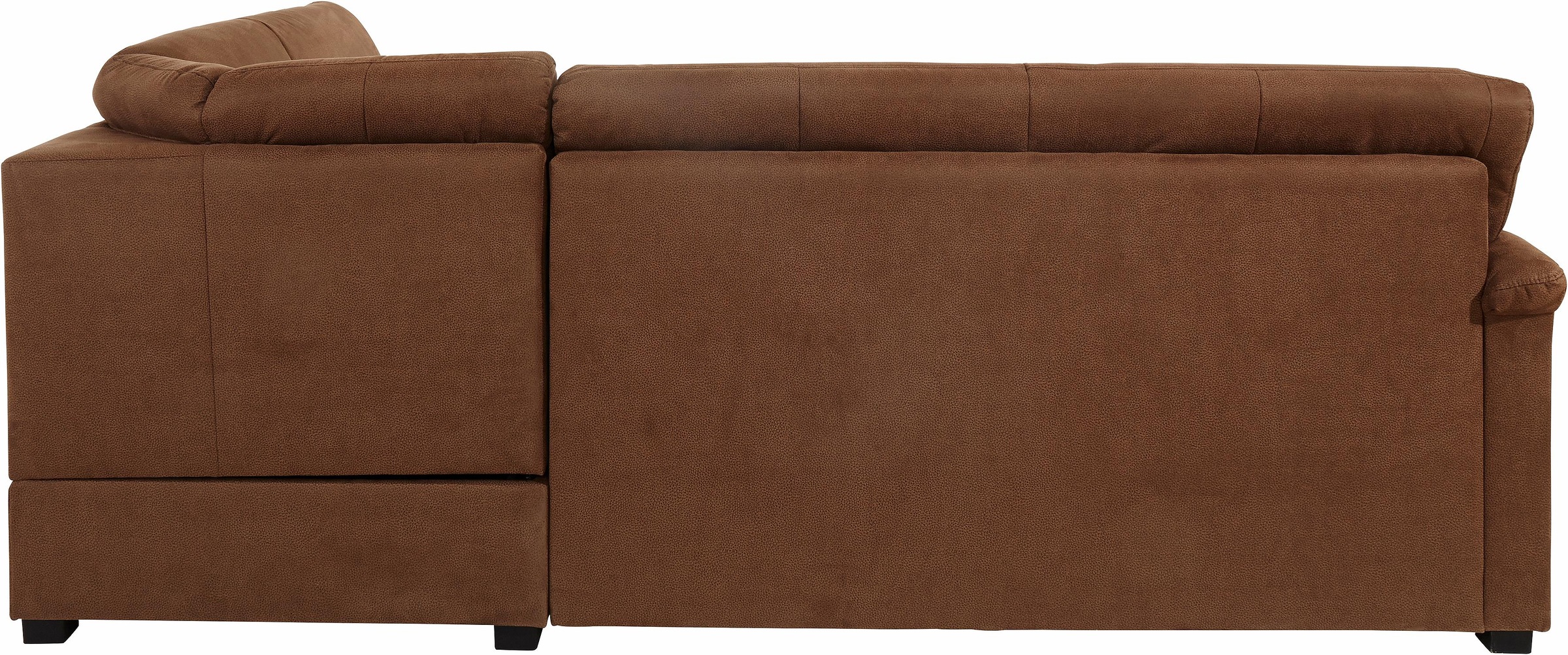 sit&more Ecksofa »Pisa L-Form«, mit Federkern, wahlweise mit Bettfunktion