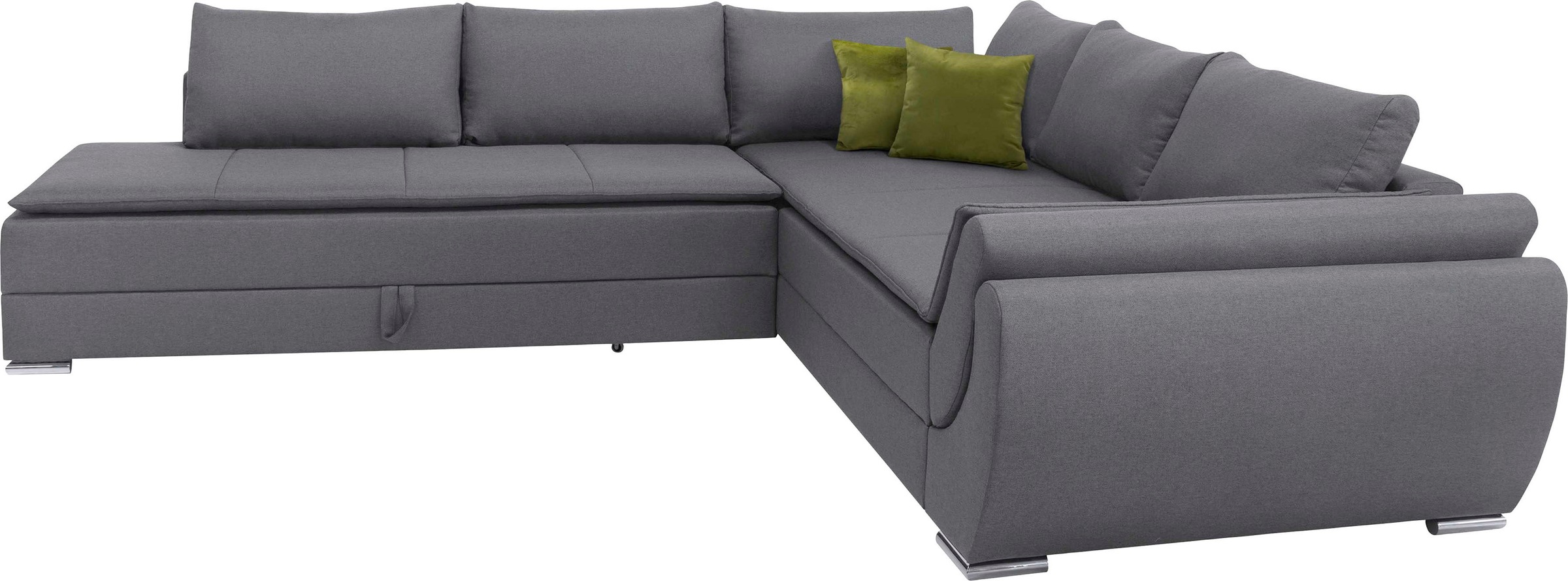 INOSIGN Ecksofa "Göteborg", mit Boxspring-Bettfunktion und Bettkasten, Daue günstig online kaufen