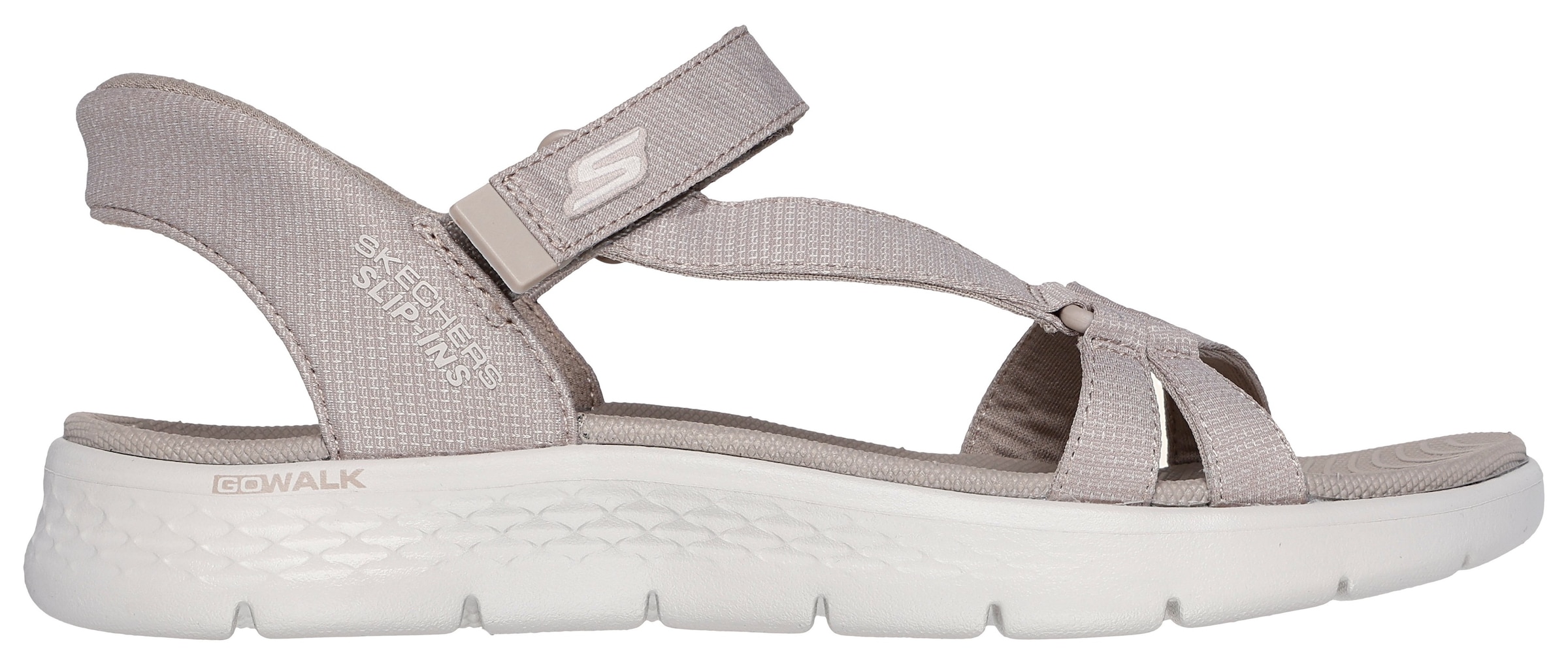 Skechers Sandale »GO WALK FLEX SANDAL-ILLUMINATE«, Sandalette, Trekking Sandale mit Gogo Mat Fußbett