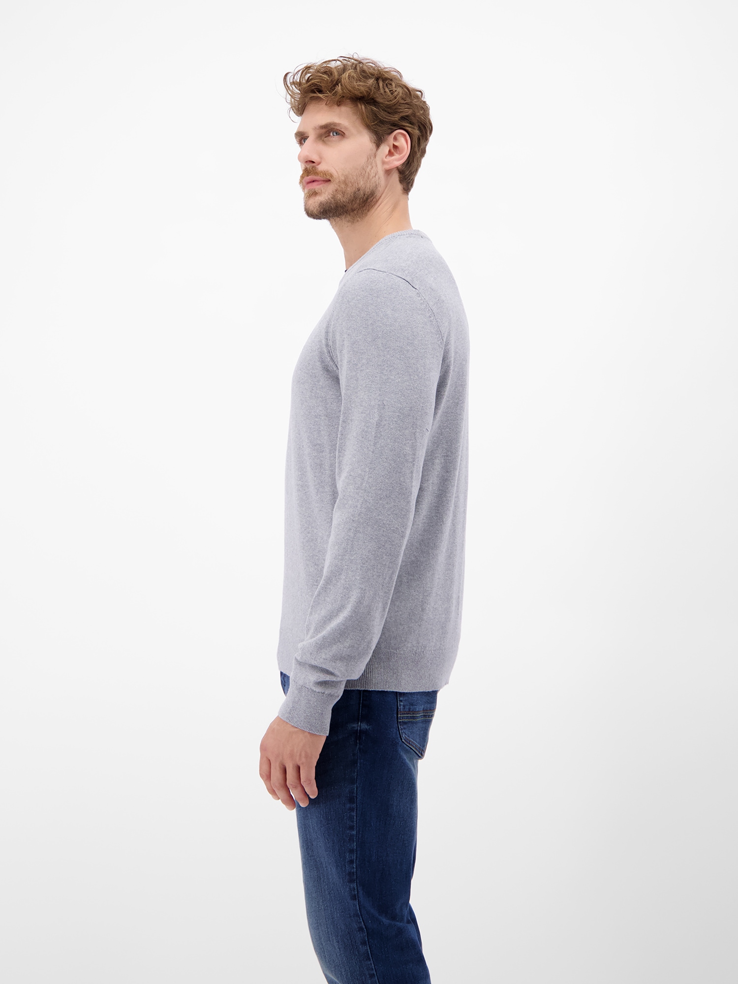 LERROS Strickpullover »LERROS Herren Basic Strickpullover«