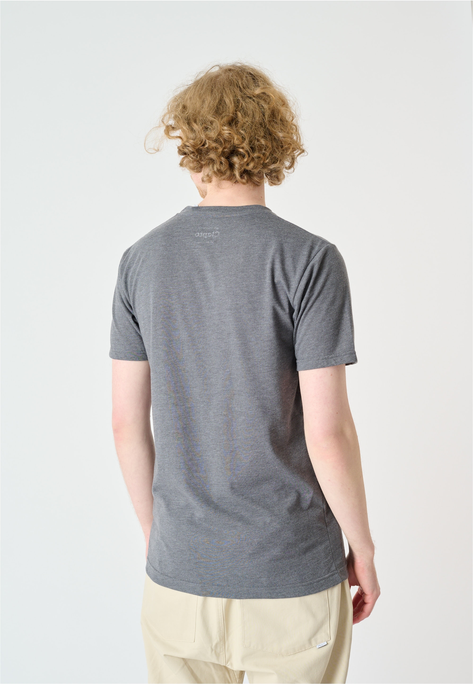 Cleptomanicx T-Shirt »Ligull Regular« 1 Stk. mit kleiner Logo-Stickerei