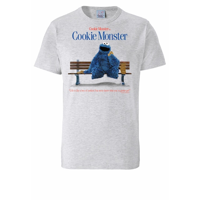LOGOSHIRT T-Shirt »Sesamstraße – Krümelmonster«, mit coolem Print für  bestellen | BAUR