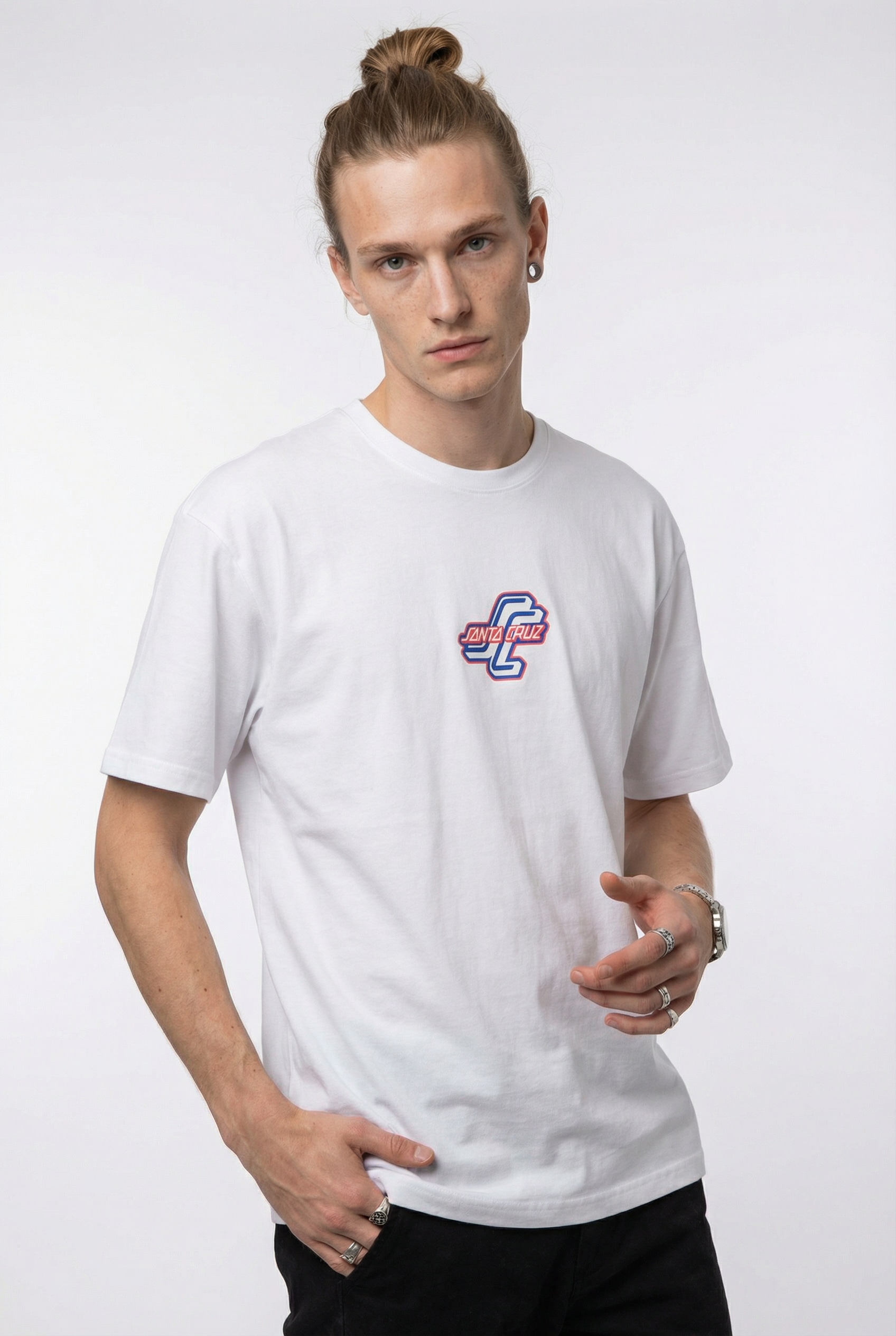 Santa Cruz T-Shirt "OUTER OGSC FRONT T-SHIRT" für Erwachsene, für sportliche Aktivitäten, modernes Design