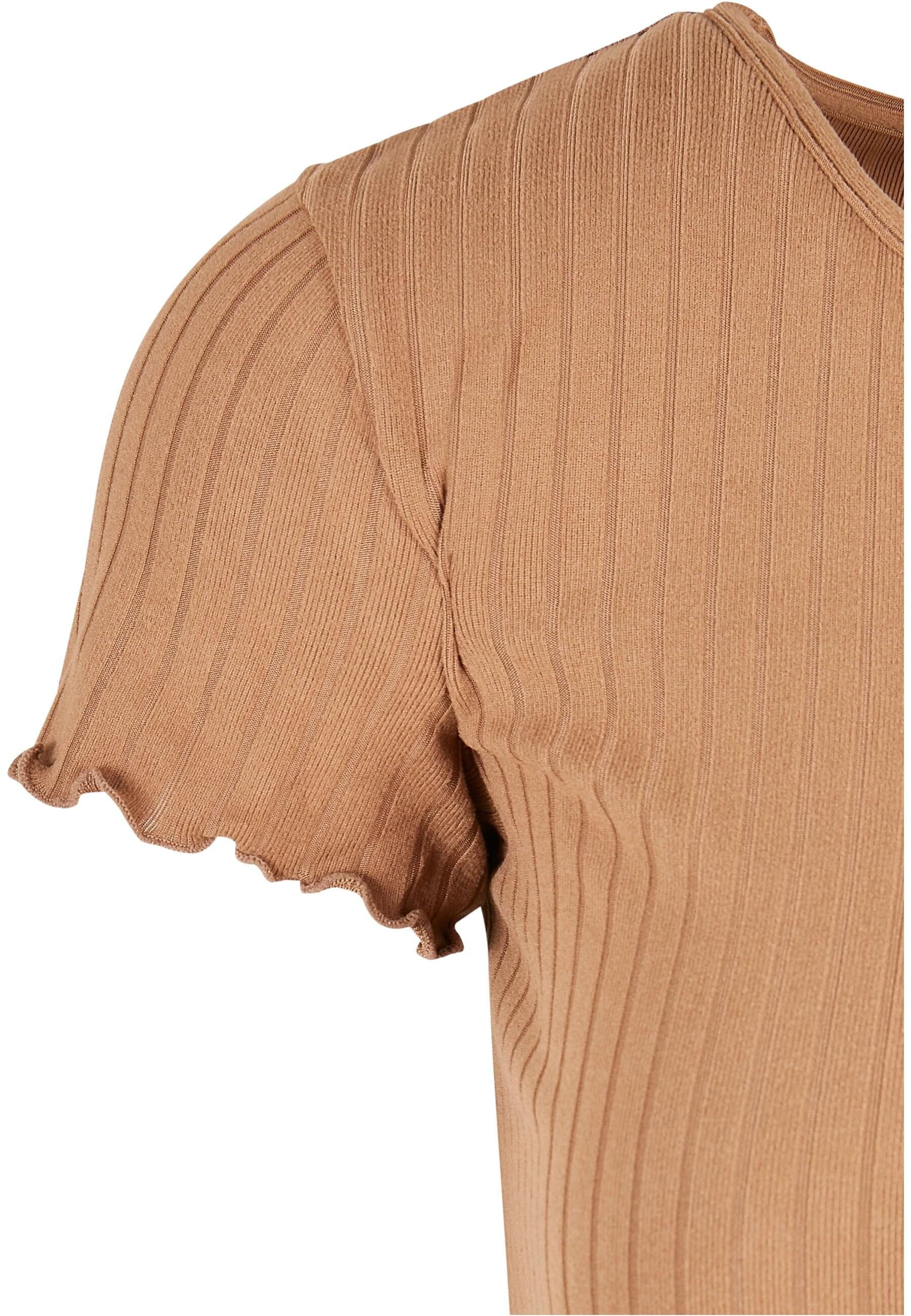 URBAN CLASSICS Jumpsuit »Urban Classics Damen Ladies Rib Wid Leg Jumpsuit«, (1 tlg.)