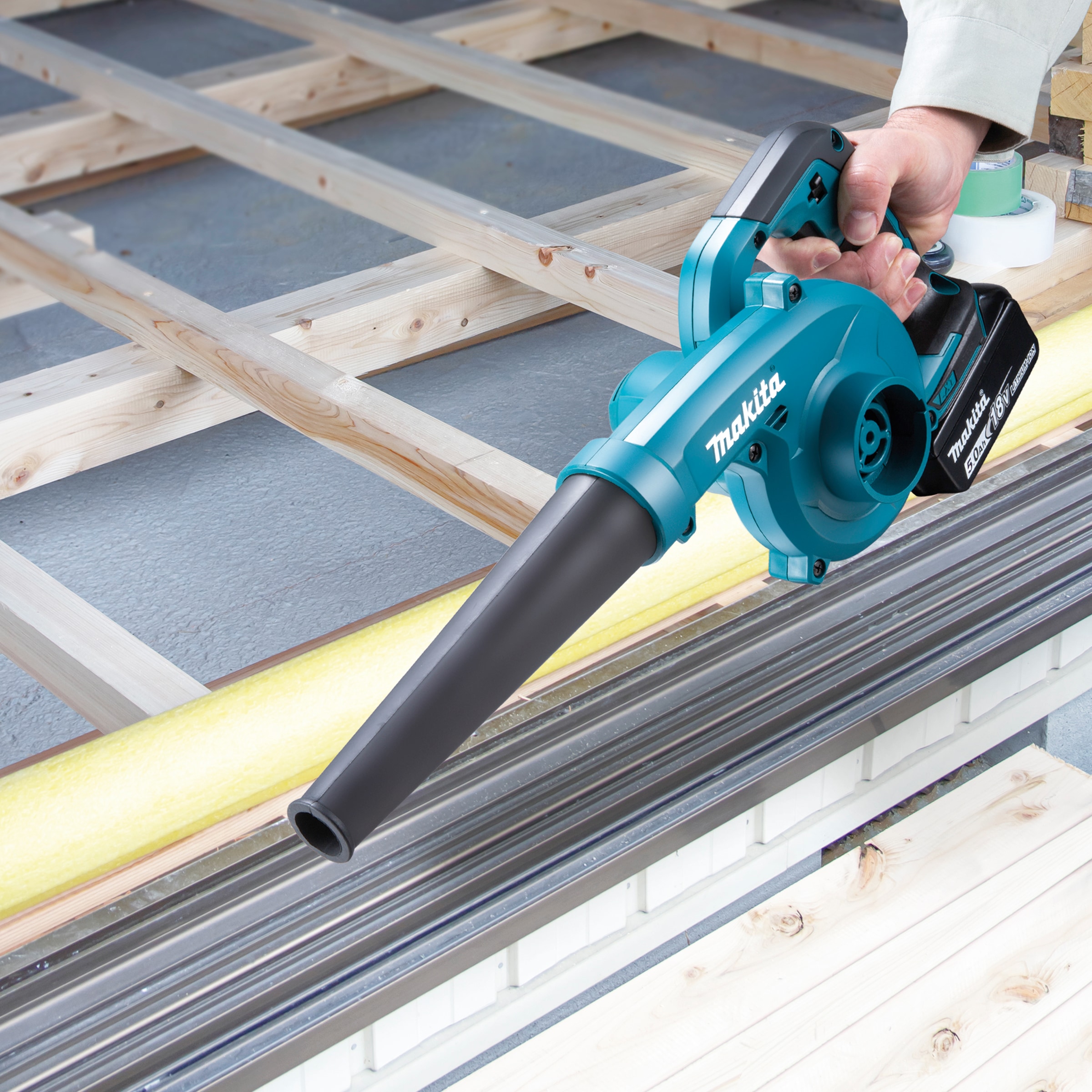 Makita Akku-Gebläse »DUB185Z«, 18V, 192 m³/h, 98 m/s, 58 mbar, ohne Akku und Ladegerät