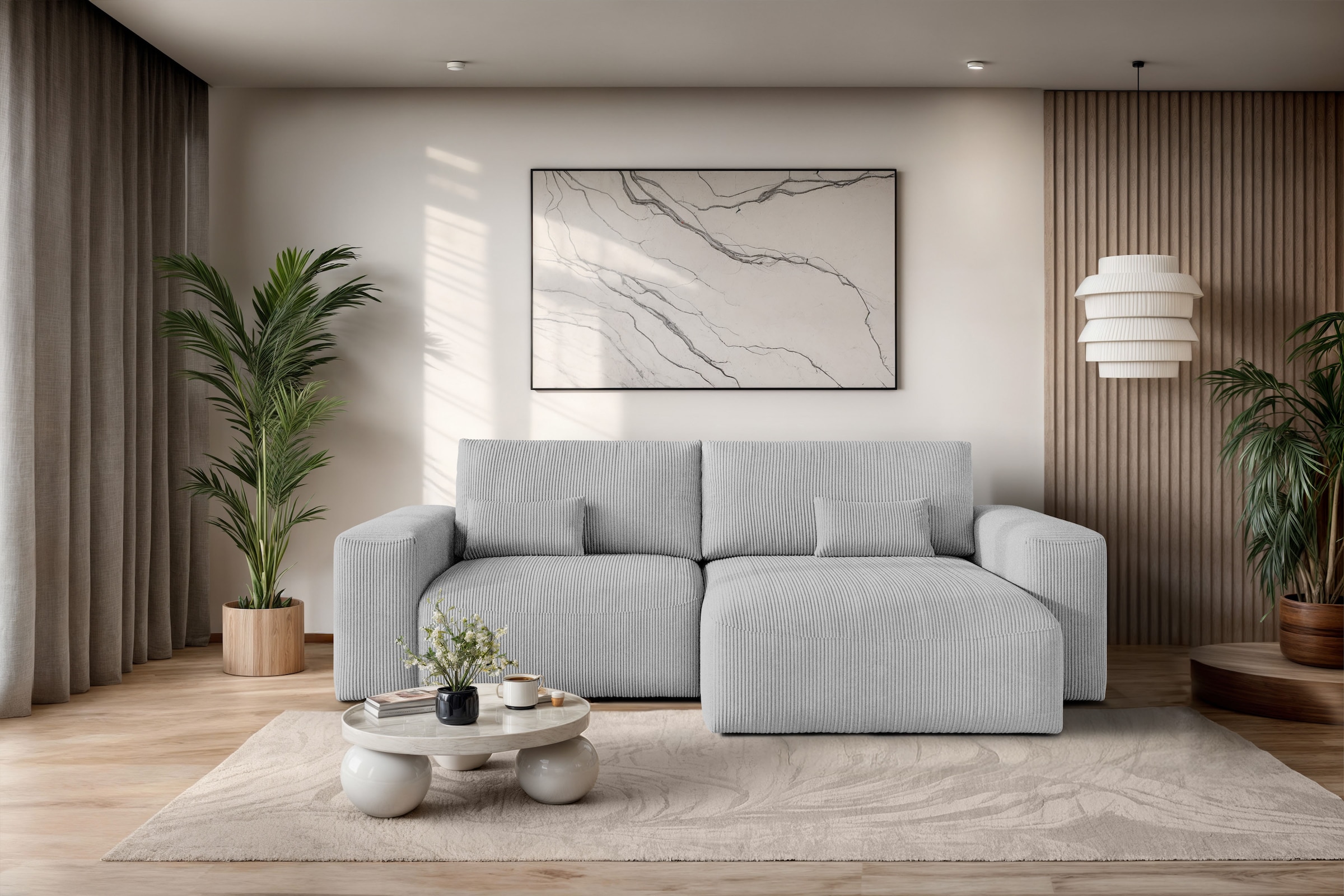 OTTO home Ecksofa "MATTS Schlafsofa mit Bettkasten, Maße B/T/H: 265/159/89 günstig online kaufen