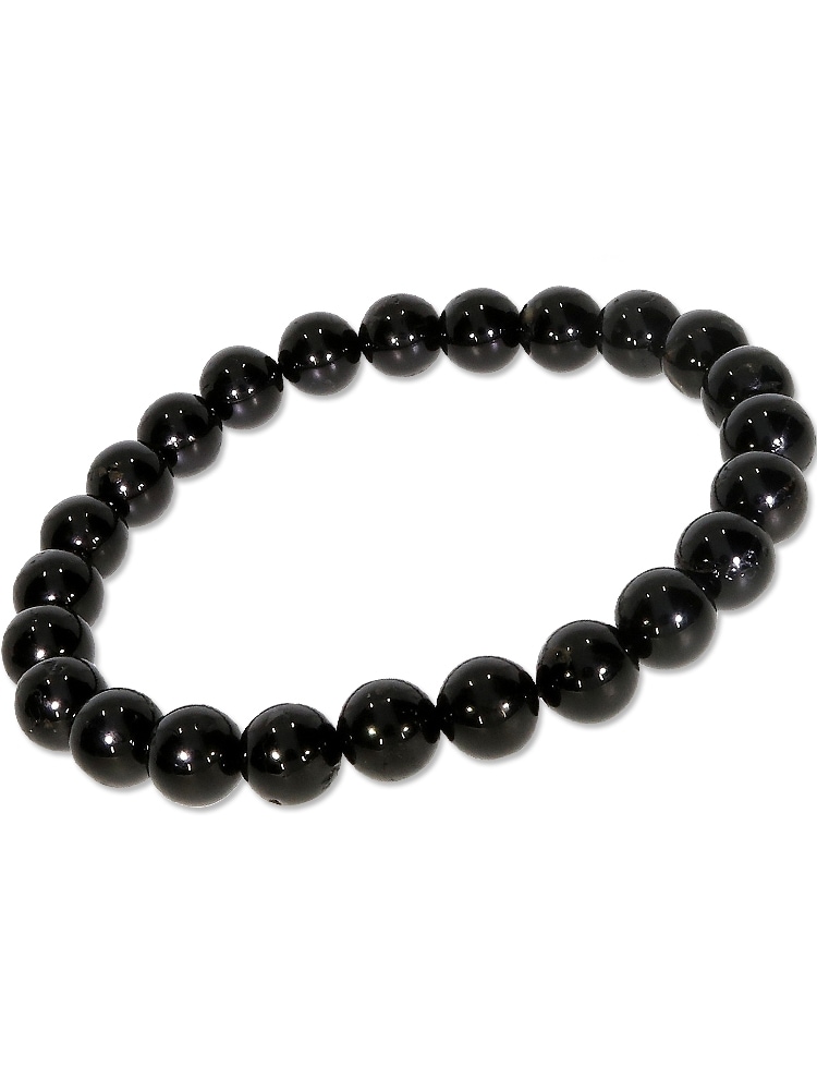 Obsidian Armband Damen Mit 18k Vergoldung - Heilstein Schmuck Als Schutzstein Geschenk