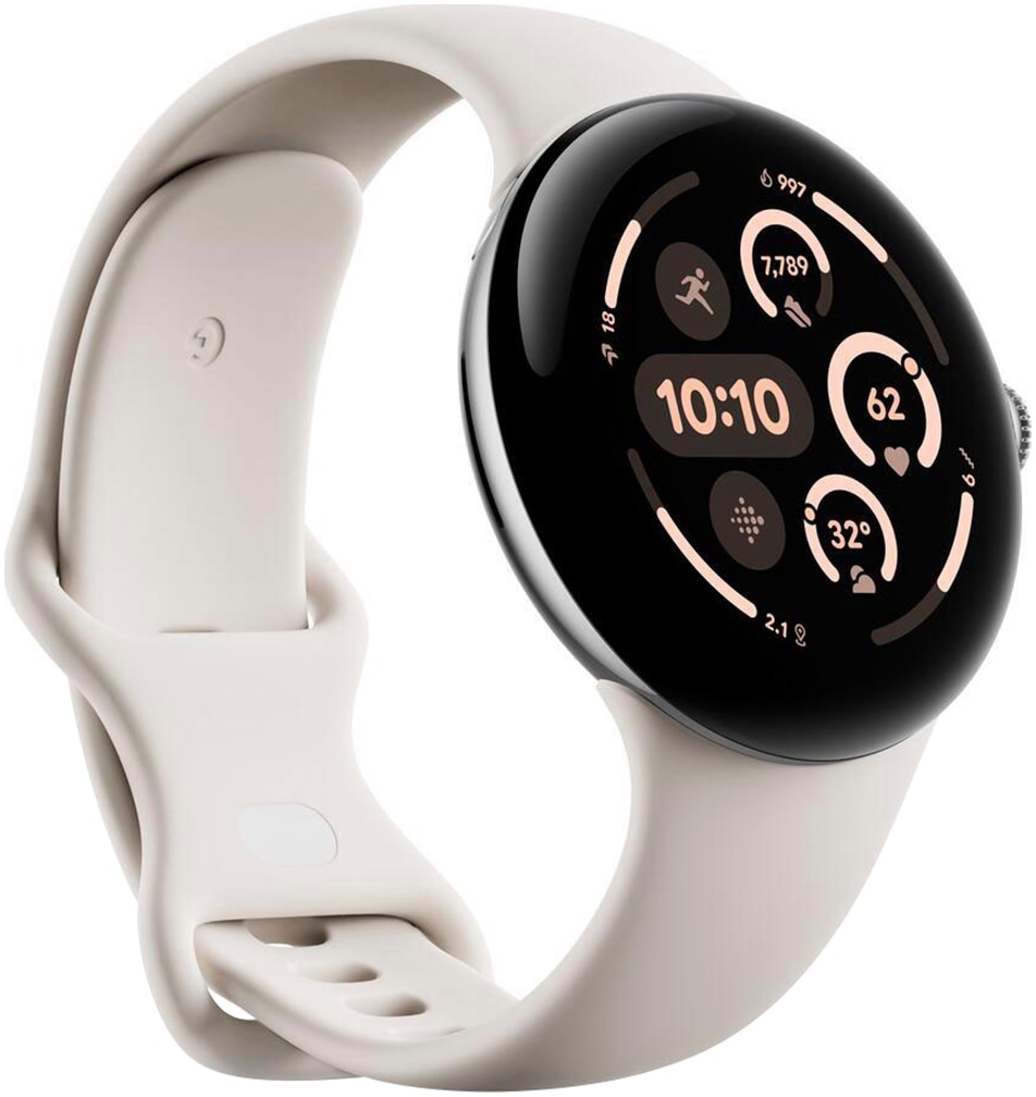 Google Smartwatch »Pixel Watch 3 45mm WIFI«, (4,5 cm / 1.77 Zoll), Watch OS 5, 32 GB,)