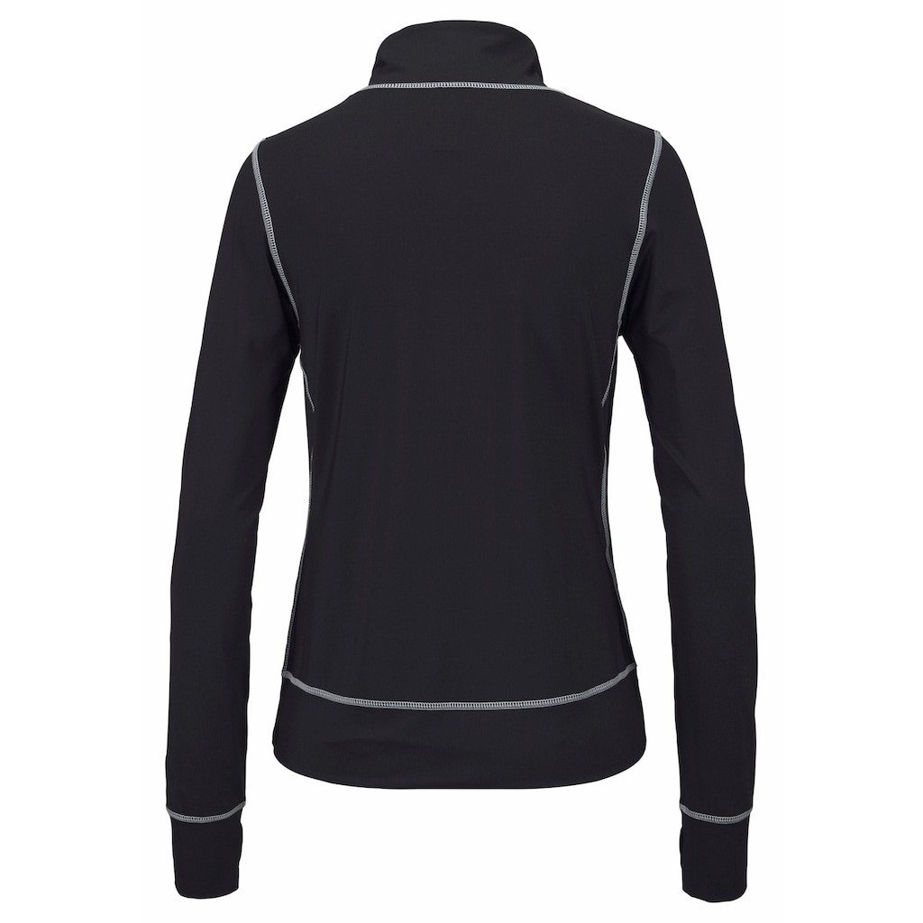 LASCANA ACTIVE Trainingsjacke »-Sportjacke Black Marble«