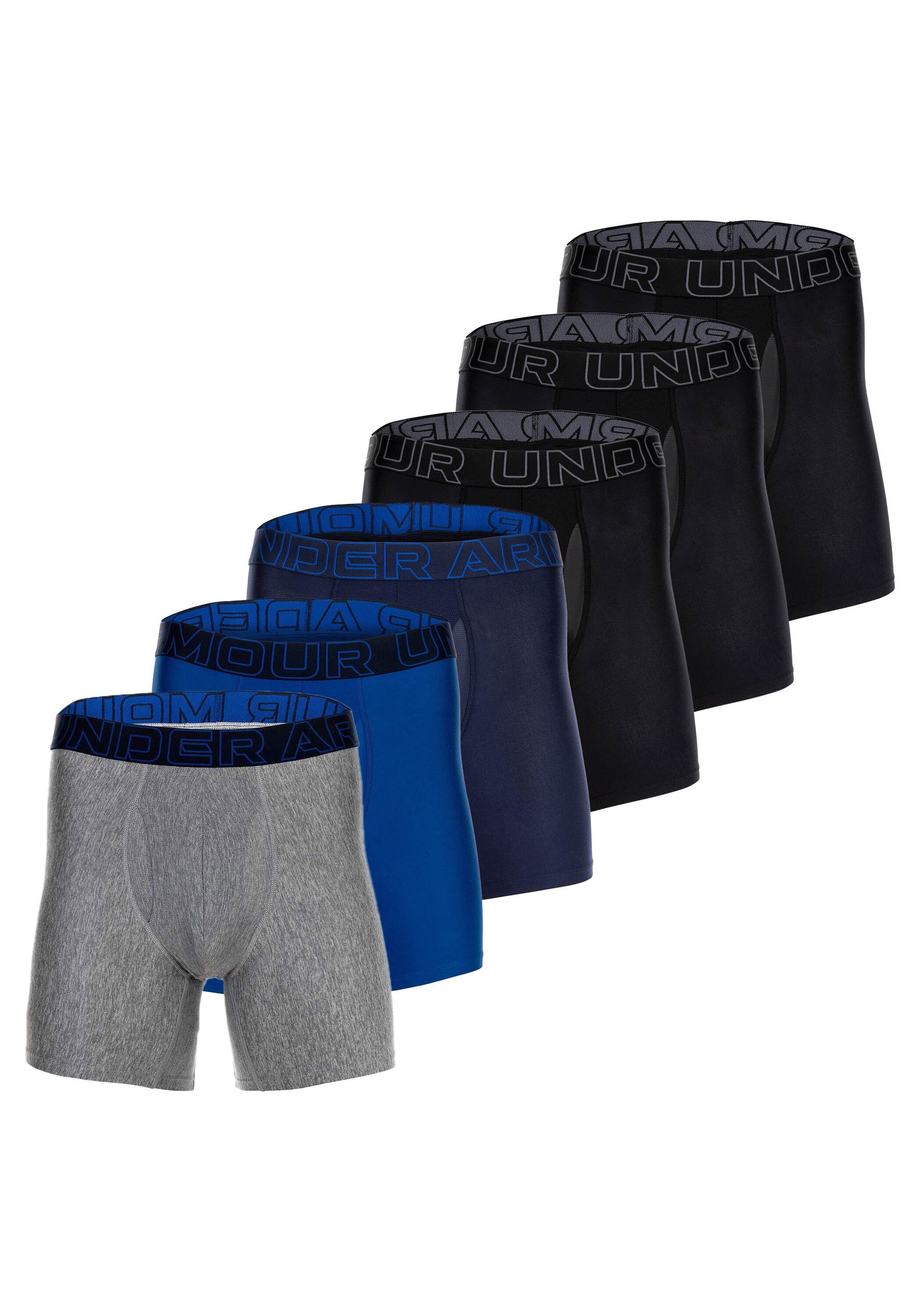 Under Armour Boxershorts "Boxershort UA PERFORMANCE TECH - SOLID 6 IN 6PK 6 günstig online kaufen