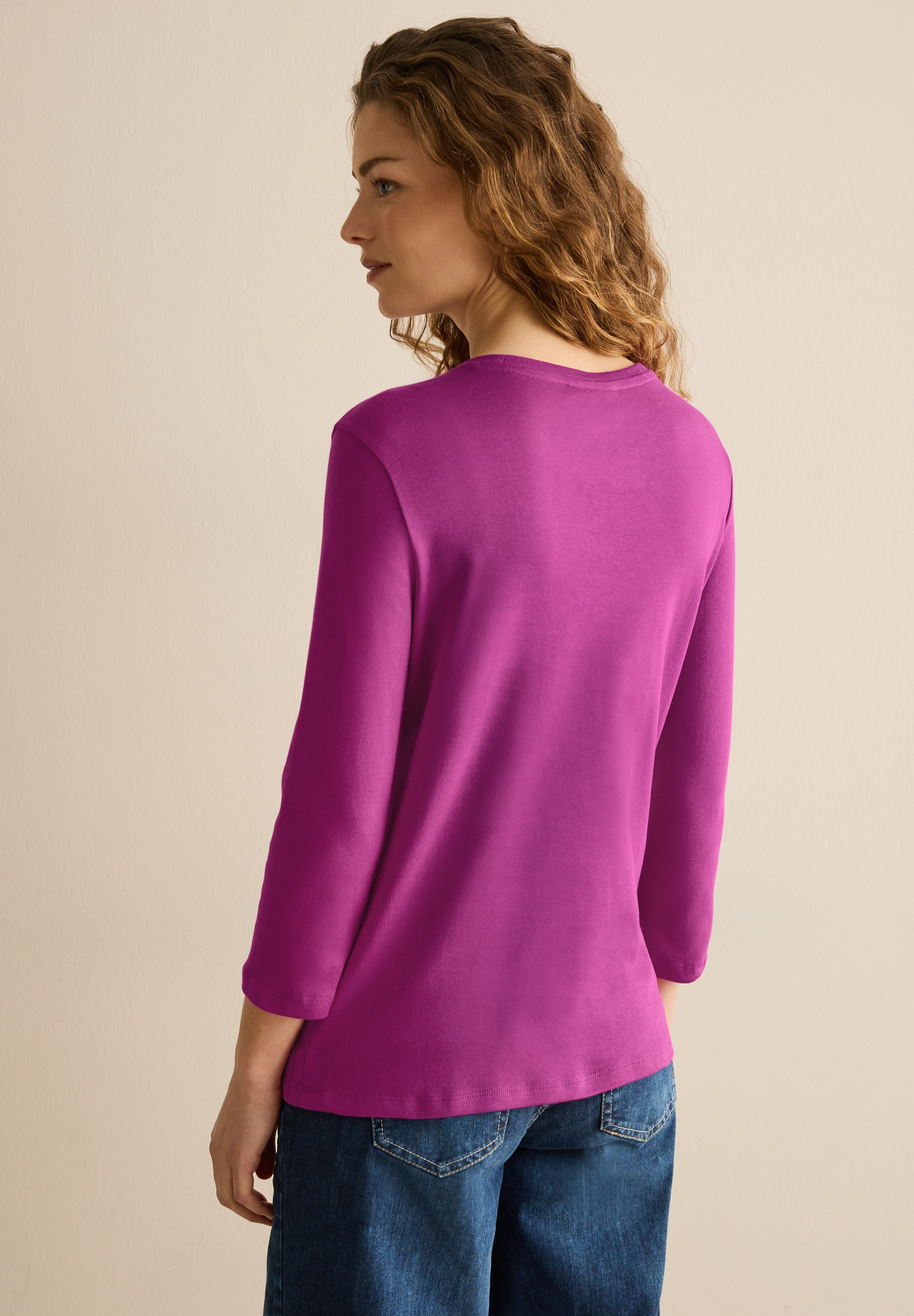 Cecil Langarmshirt, aus reiner Baumwolle