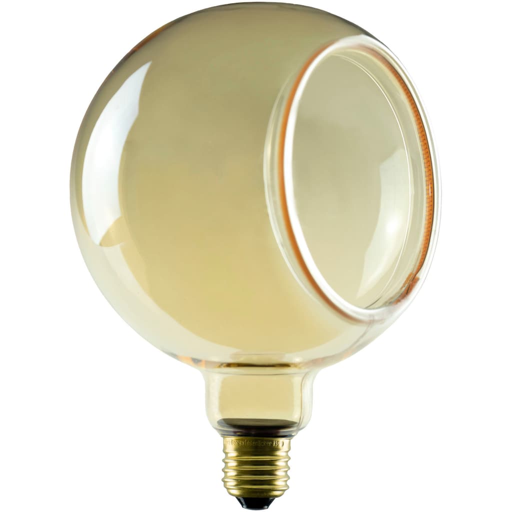 SEGULA LED-Leuchtmittel »LED Floating Globe 150 gold - 90°«, E27, 1 St., Extra-Warmweiß