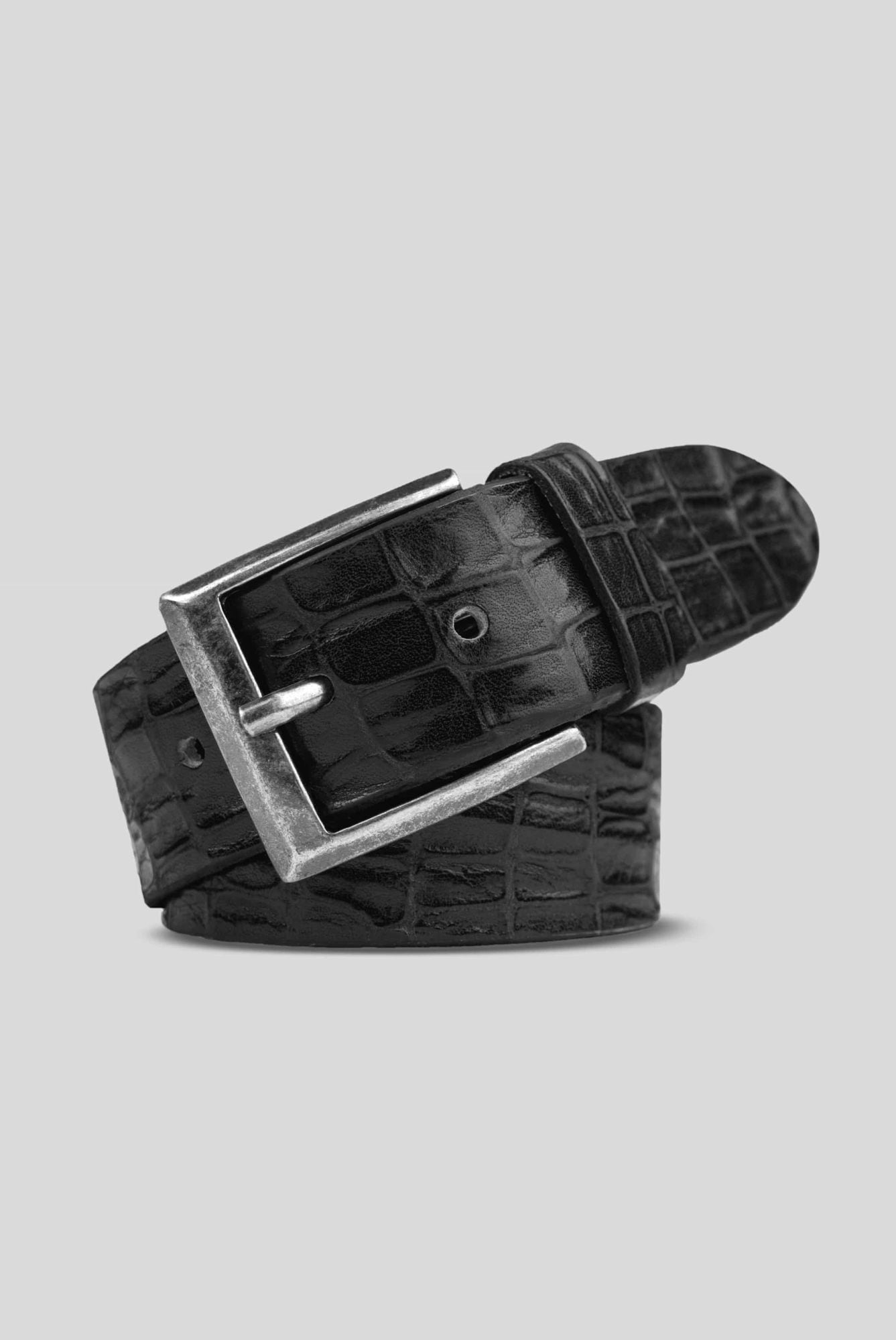 MEYER Ledergürtel "Gürtel", (1 St.), mit Kroko Optik günstig online kaufen