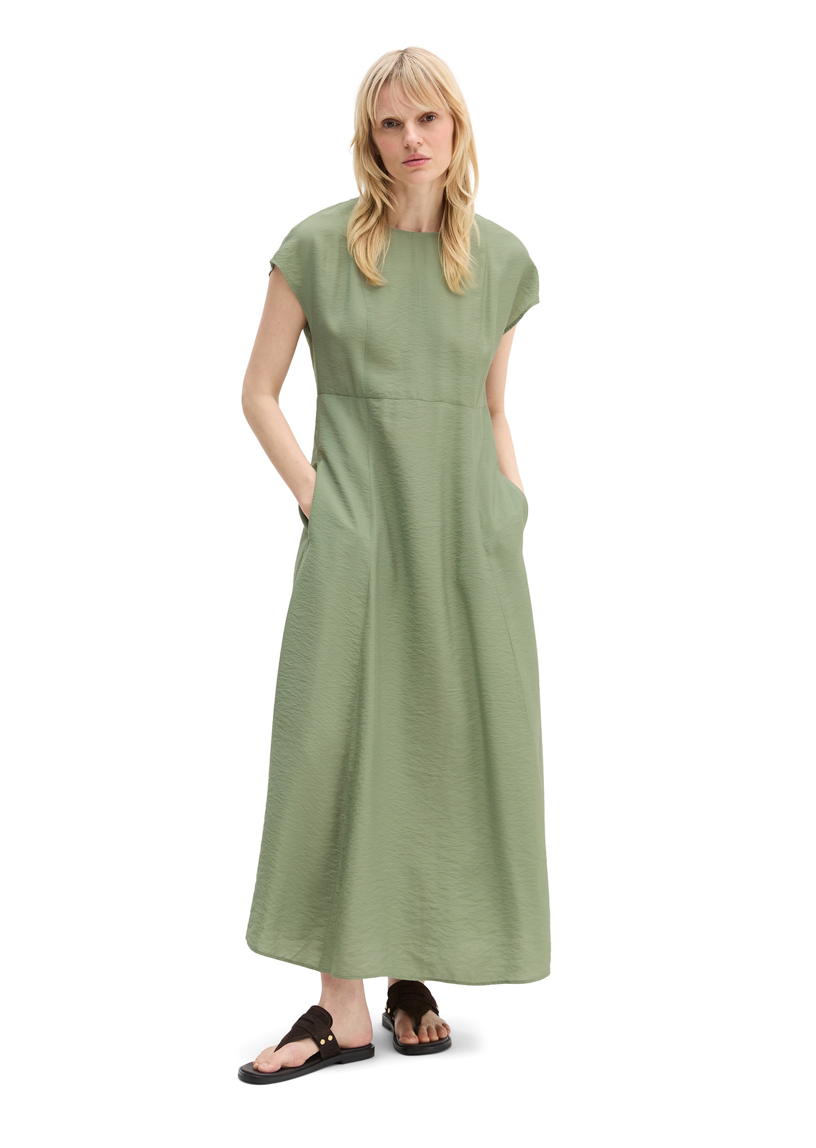 Marc O'Polo Midikleid »aus Viskose-Mix«