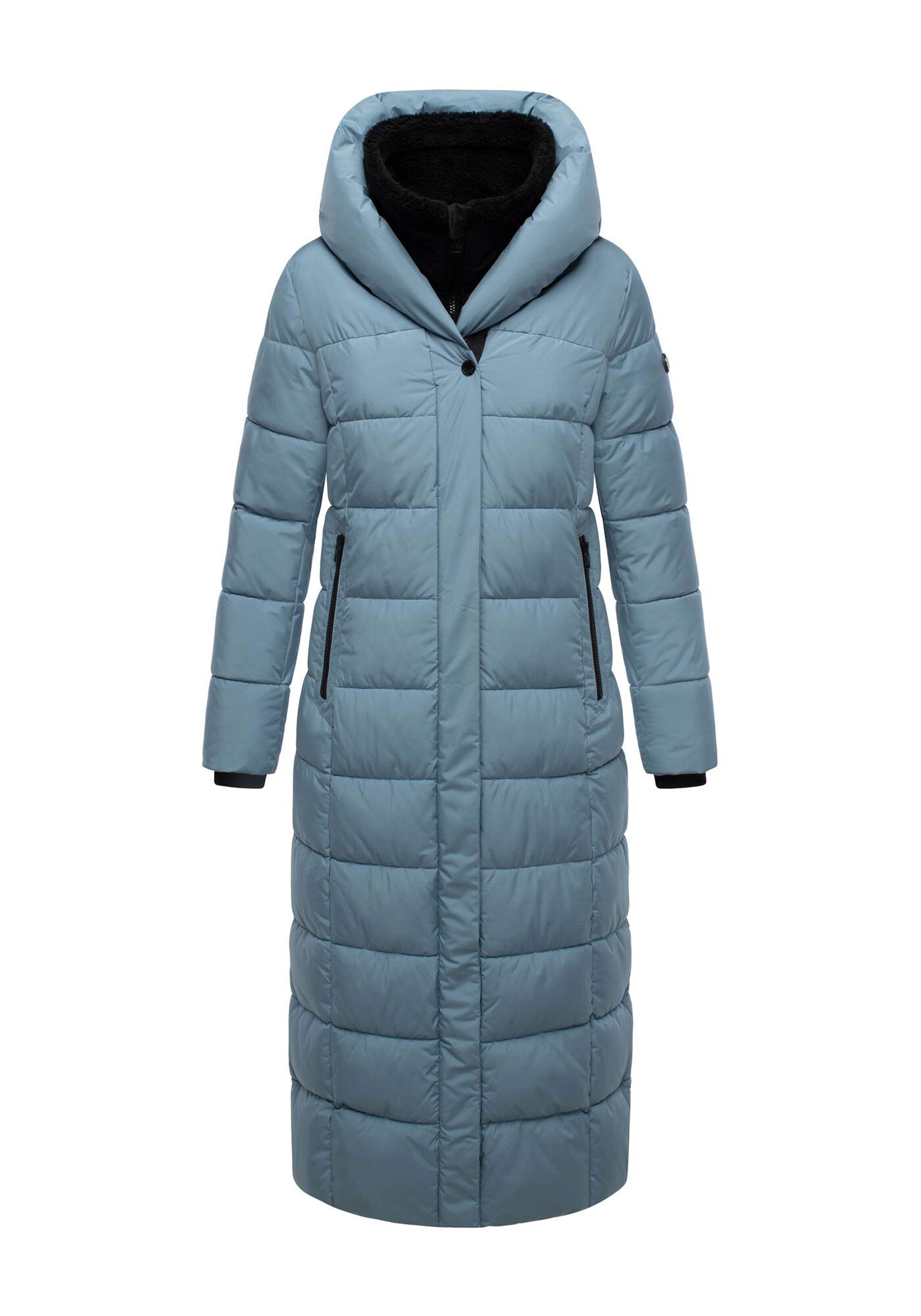 Marikoo Winterjacke »Pakoraa«, extra langer Winter Mantel mit abnehmbaren Innenteil