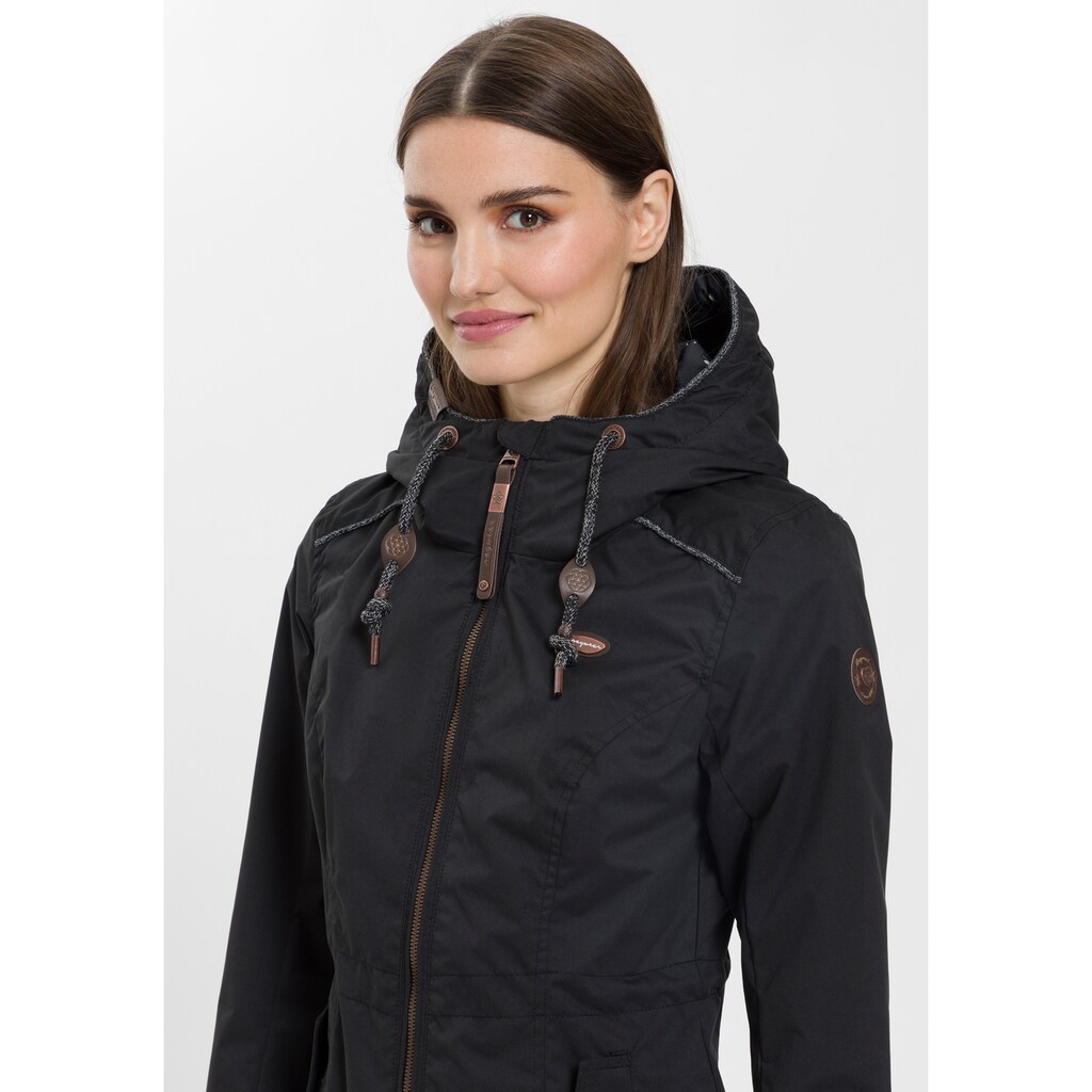 Ragwear Outdoorjacke »DANKA«, mit Kapuze