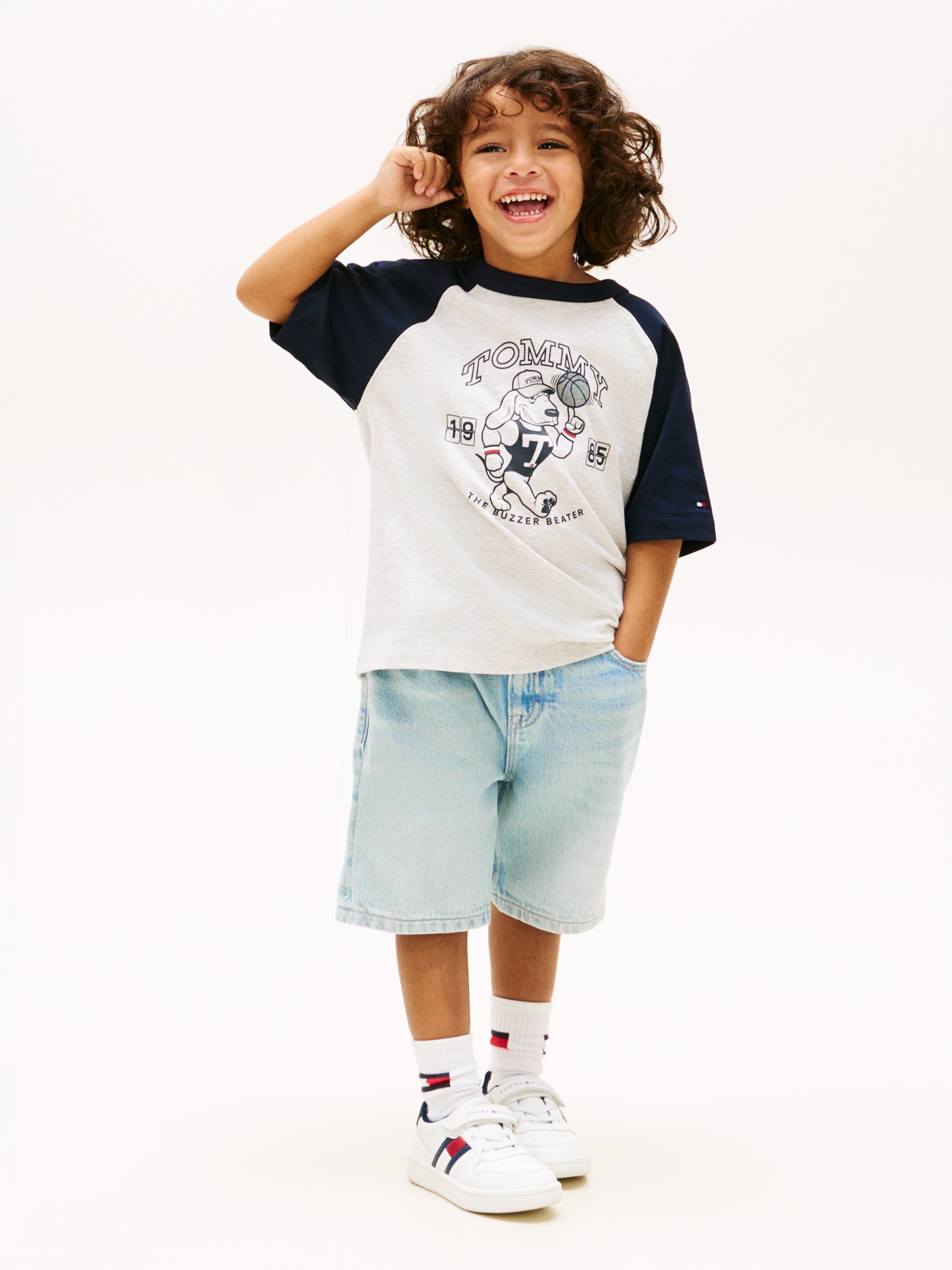 Tommy Hilfiger T-Shirt »LB SPORTS GRAPHIC T-SHIRT« Kinder bis 16 Jahre, Druck